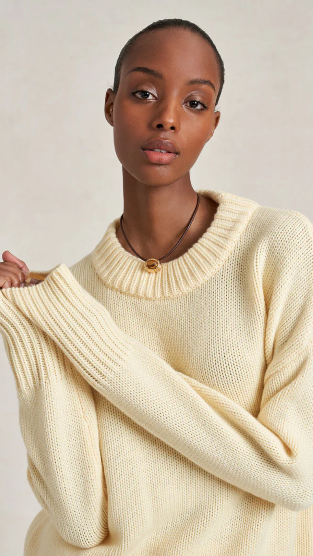 La Ligne Marin Sweater in Butter