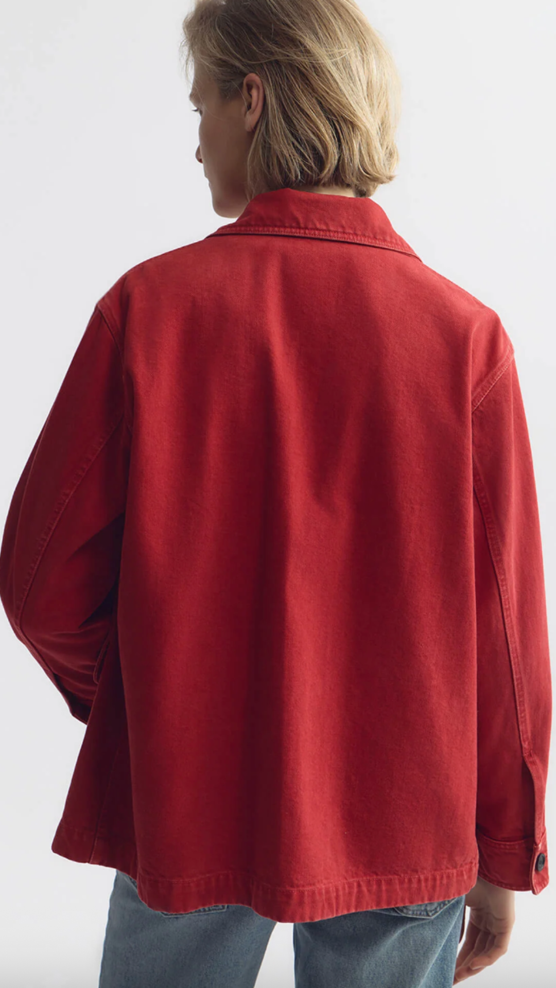 Nili Lotan Leroy Jacket In Scarlet