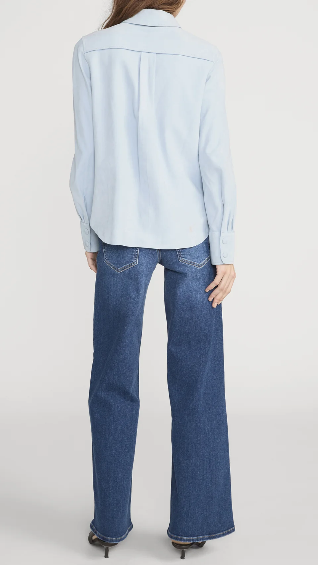 FRAME Low Rise Le Slim Palazzo Jean in Femma