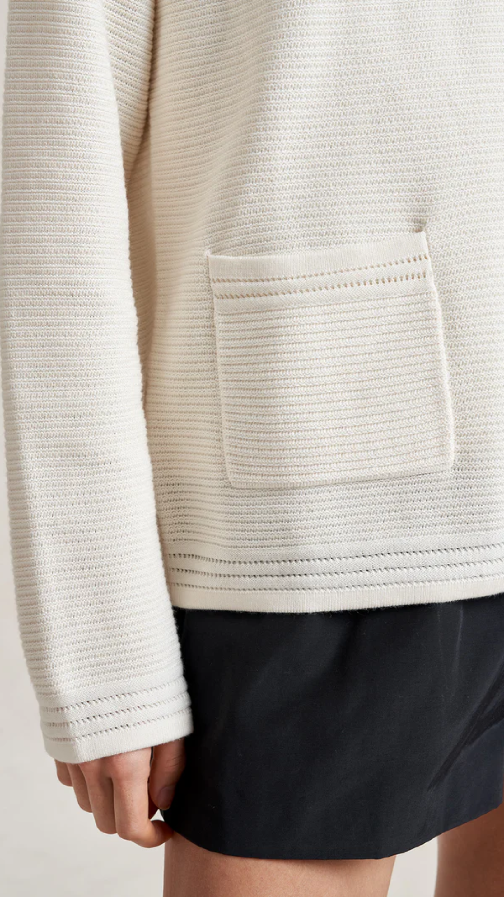 La Ligne Babs Sweater in Ivory