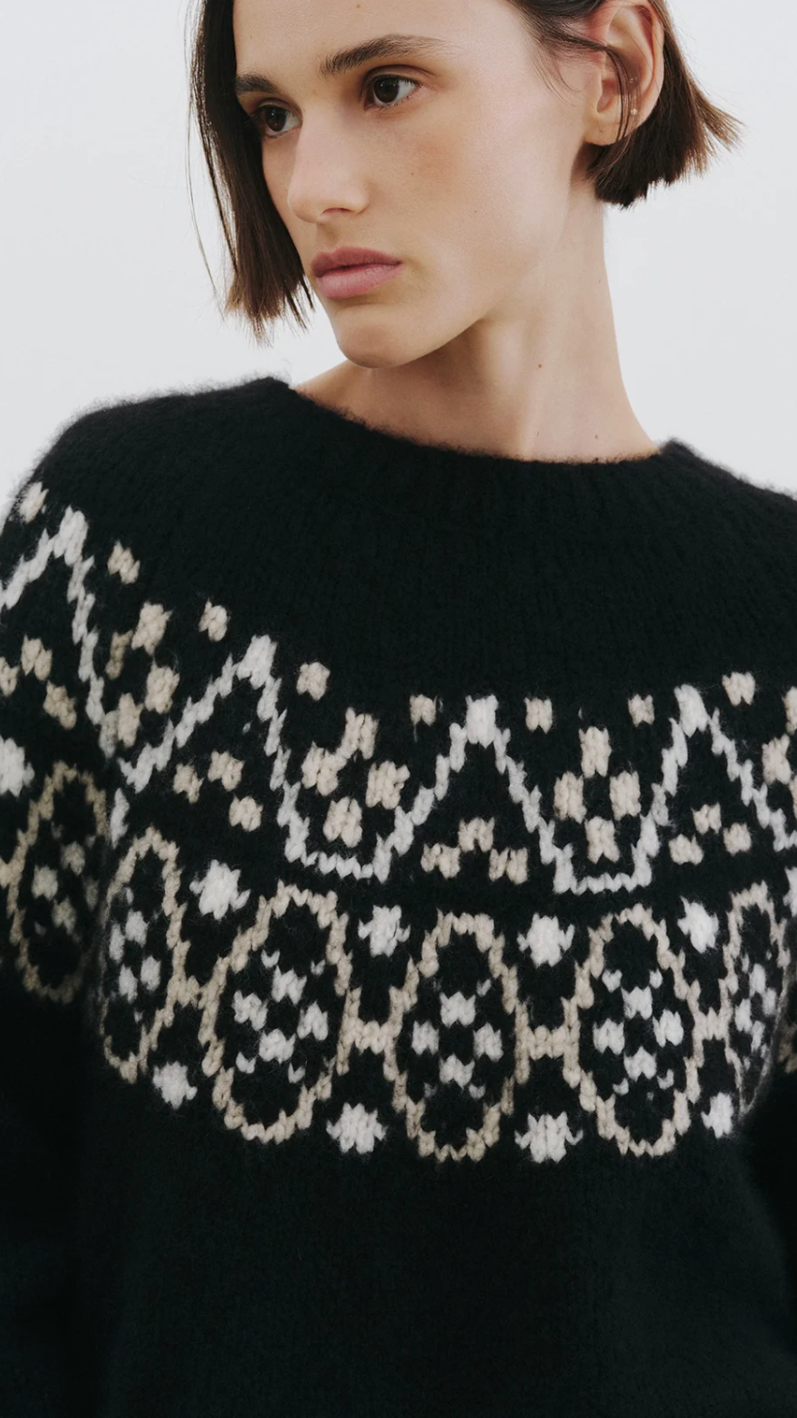 Nili Lotan Chrissy Sweater in Black