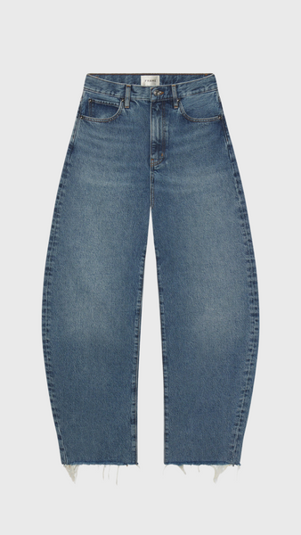 Frame The Bubble Crop Jean in Knock Out