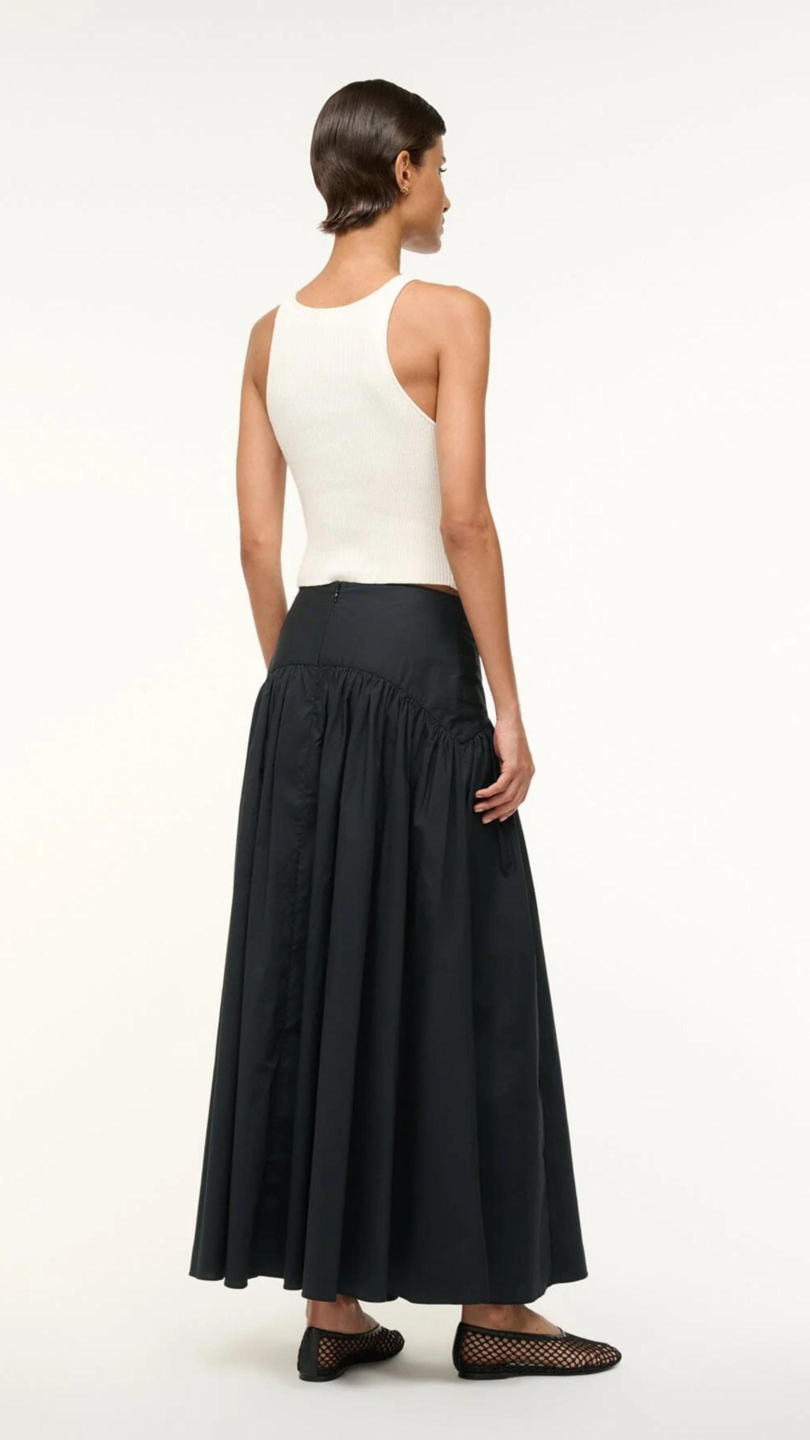 Staud Procida Skirt in Black