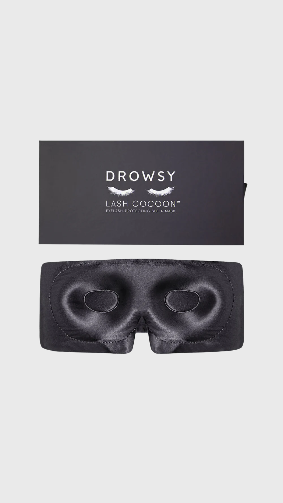 Drowsy Eyelash Protecting Sleep Mask in Moonlight Shadow