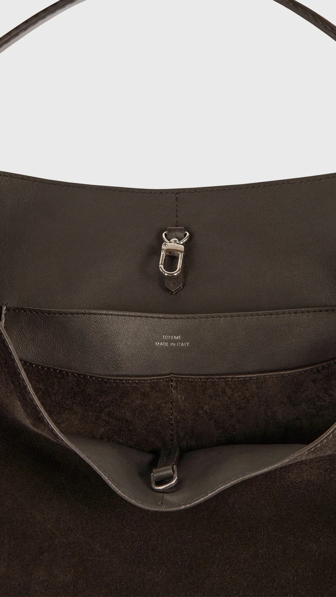 Toteme Belted Tote Bag in Brown