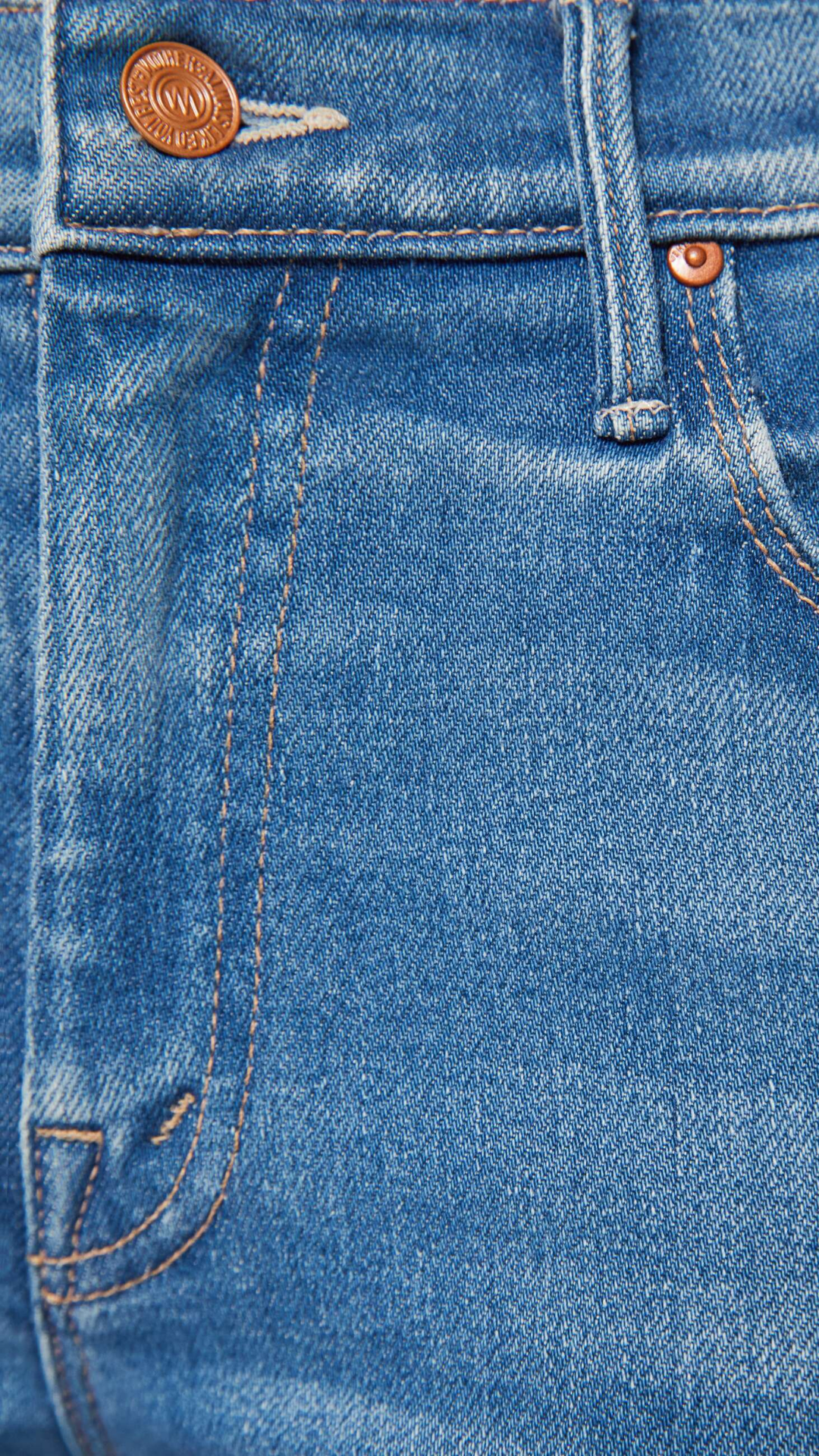 MOTHER Lil Weekender Jean in Piece By Piece