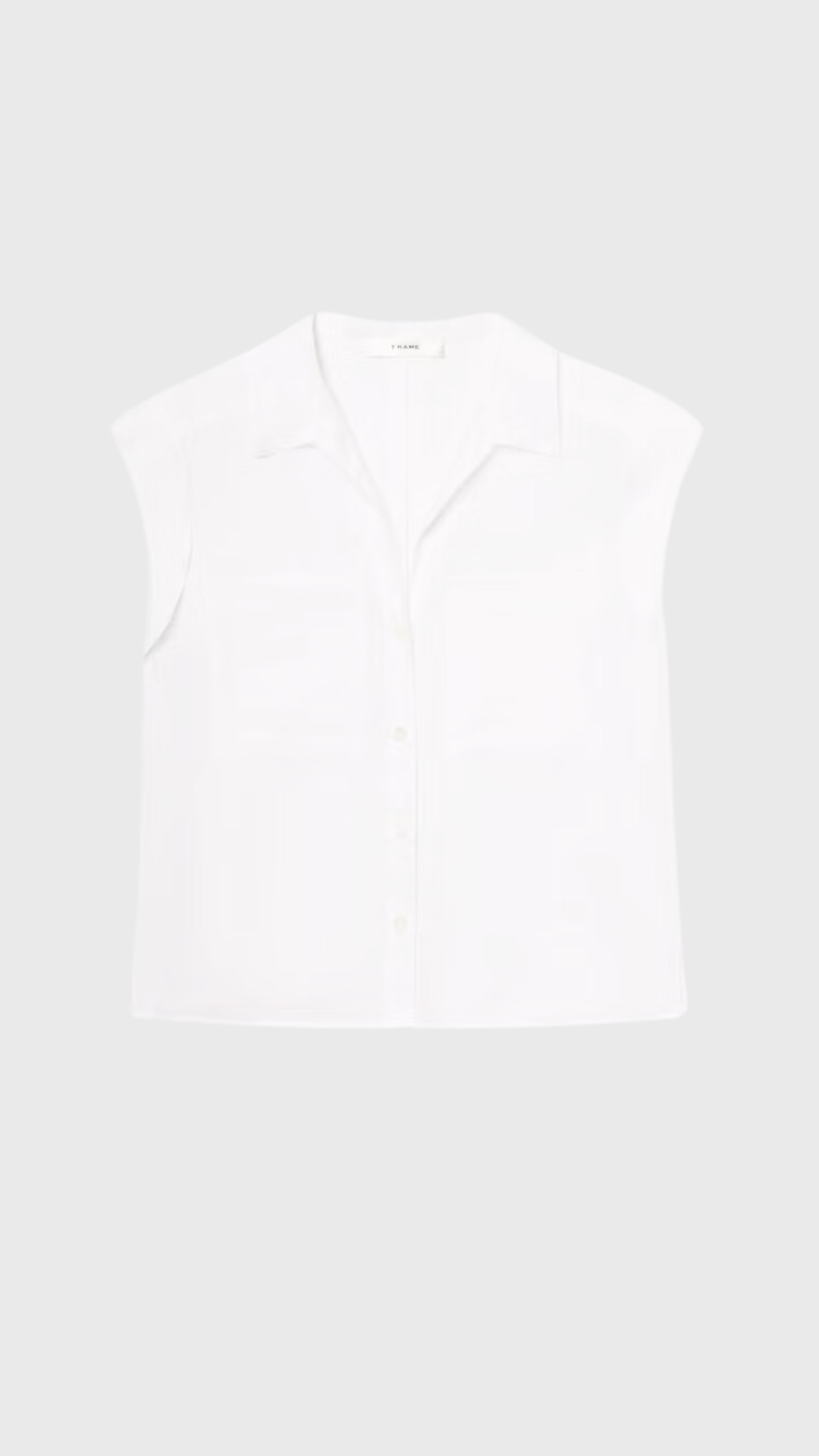 Frame The Leisure Shirt in White