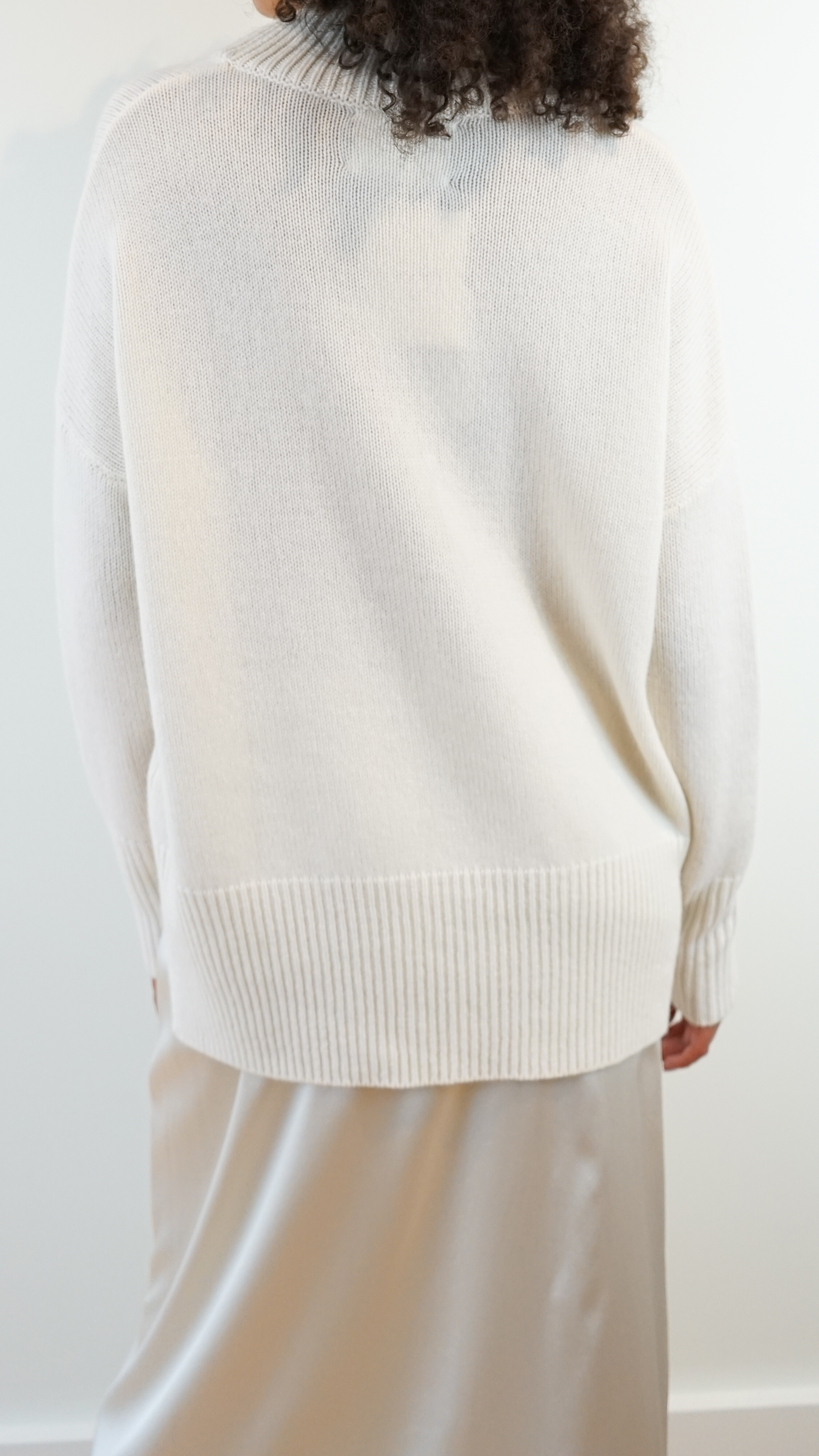 Lisa Yang Heidi Sweater in Cream