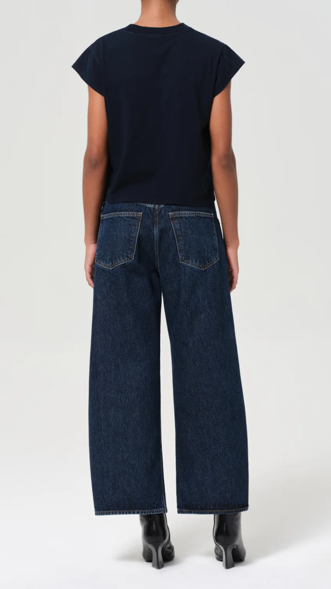 Agolde Low Curve Crop Jean In Pendulum