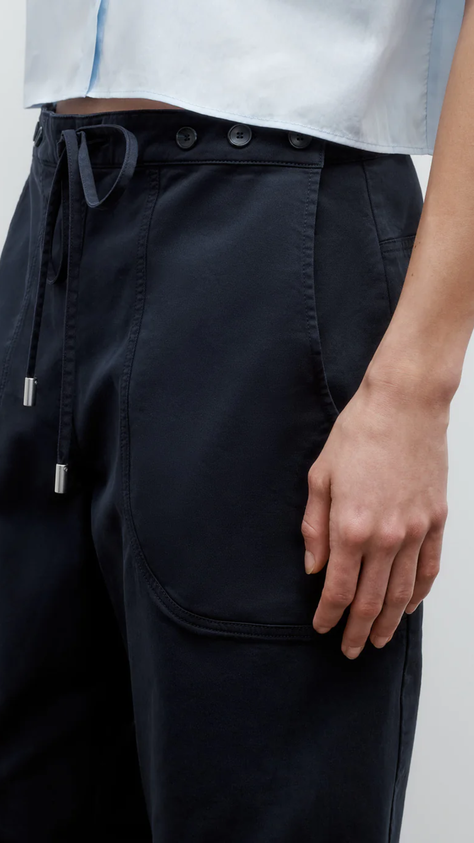 TWP Jetties Beach Pant in Midnight