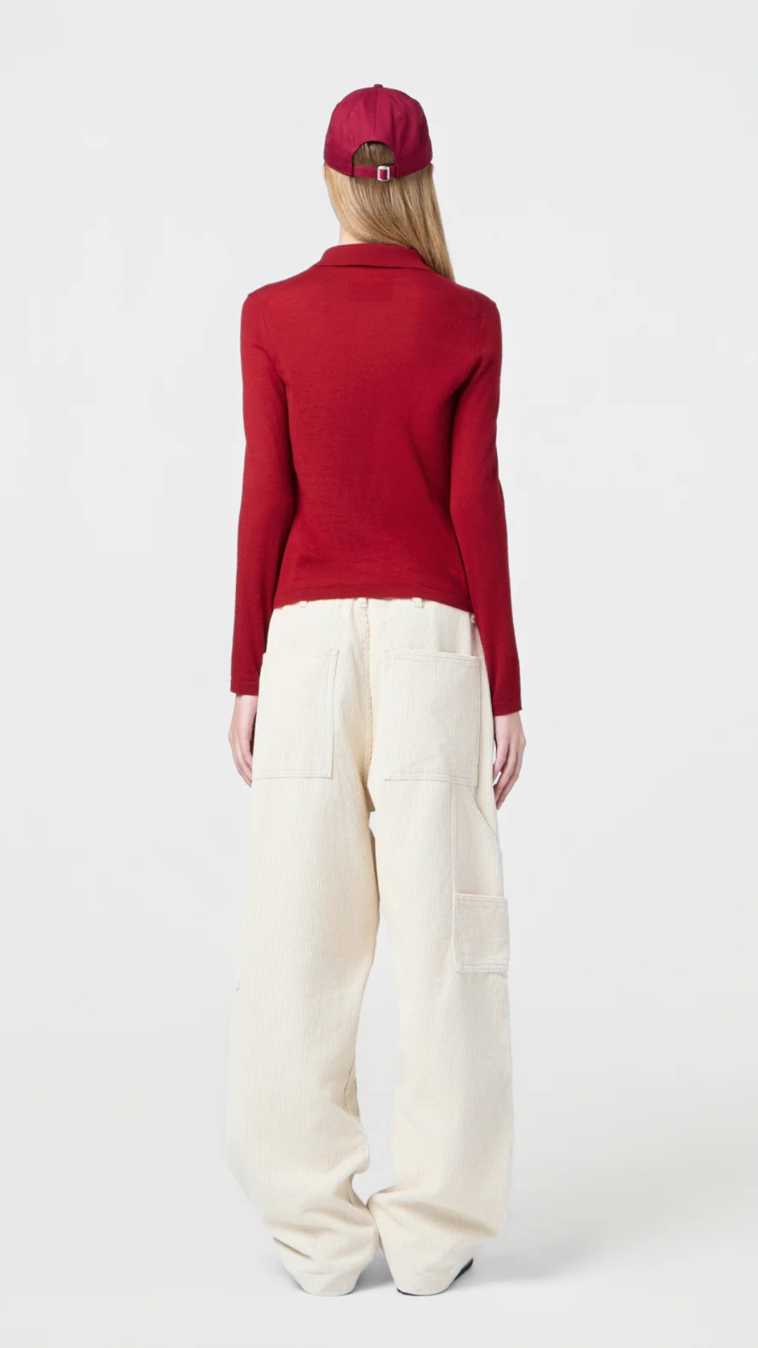 Guest in Residence Elle Shirt in Ruby