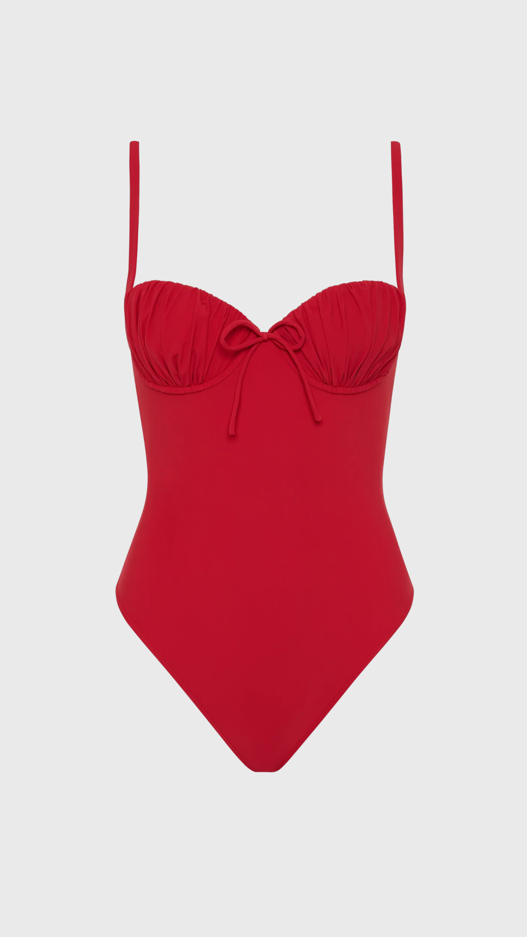 Faithfull Dinard One Piece Swimsuit in Red