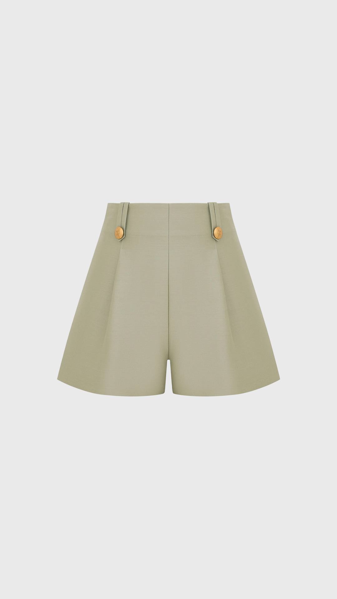 Zimmermann Luna Wool Silk Tailored Short in Palm