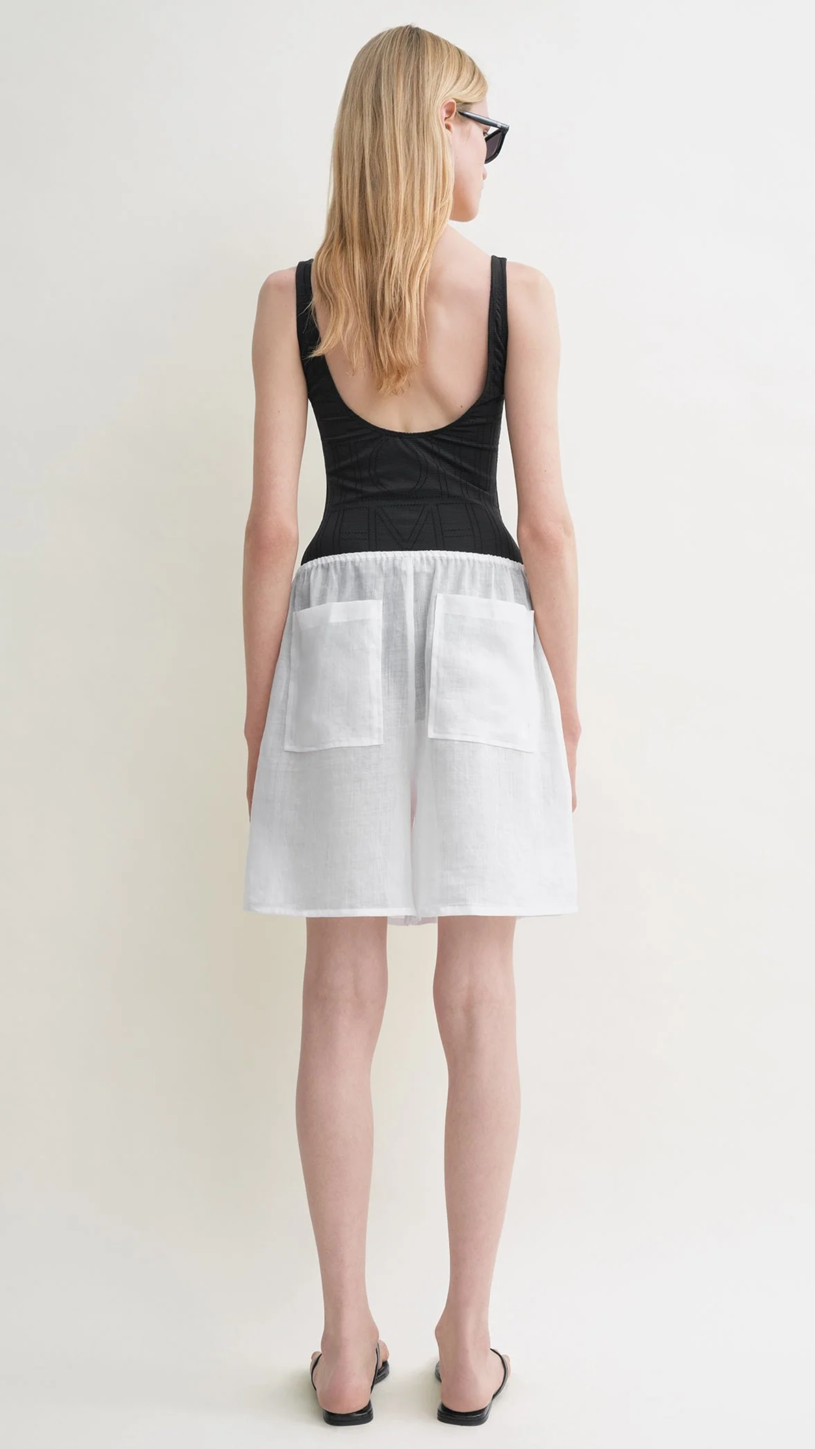 Toteme Summer Shorts in White