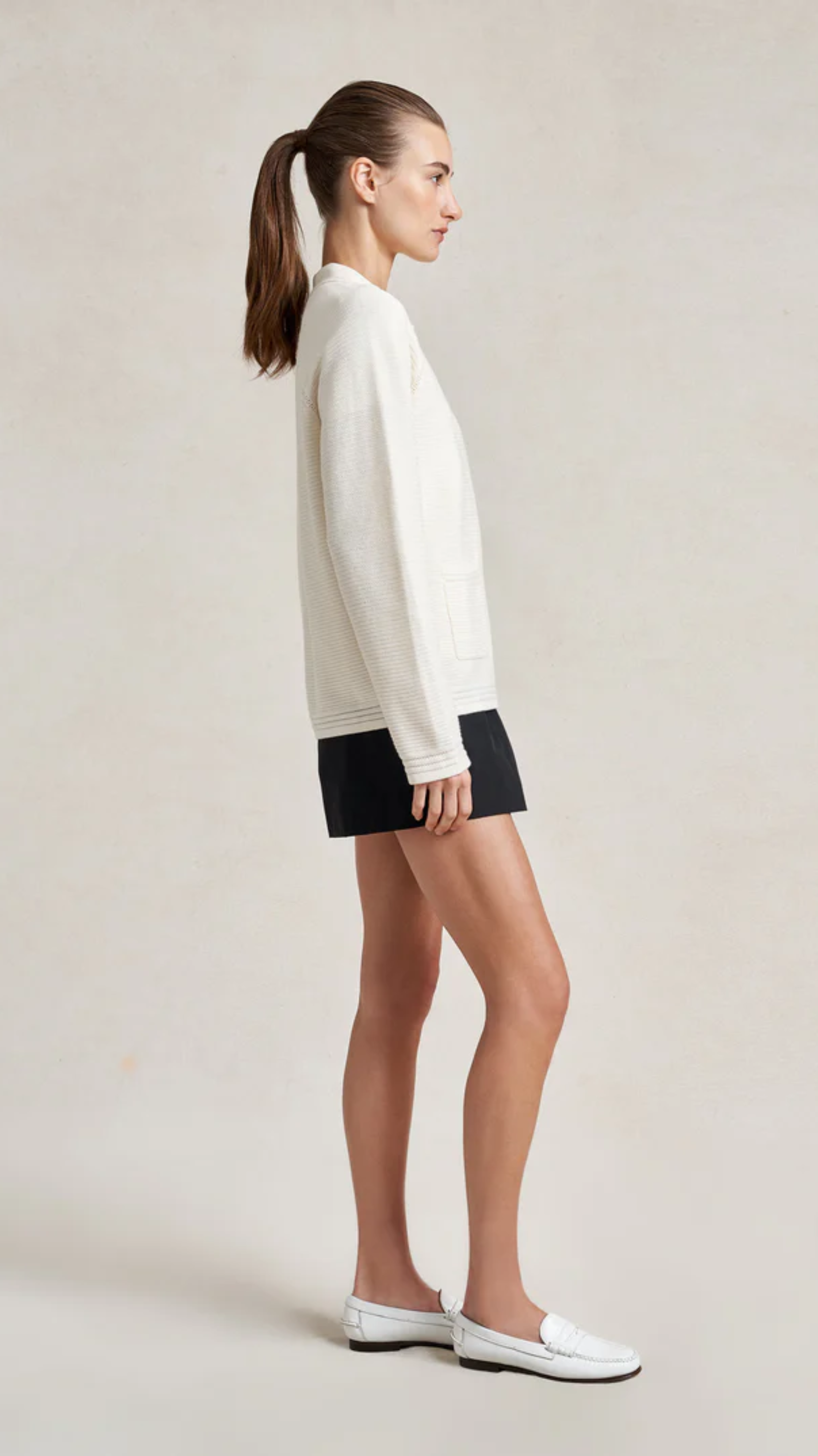 La Ligne Babs Sweater in Ivory