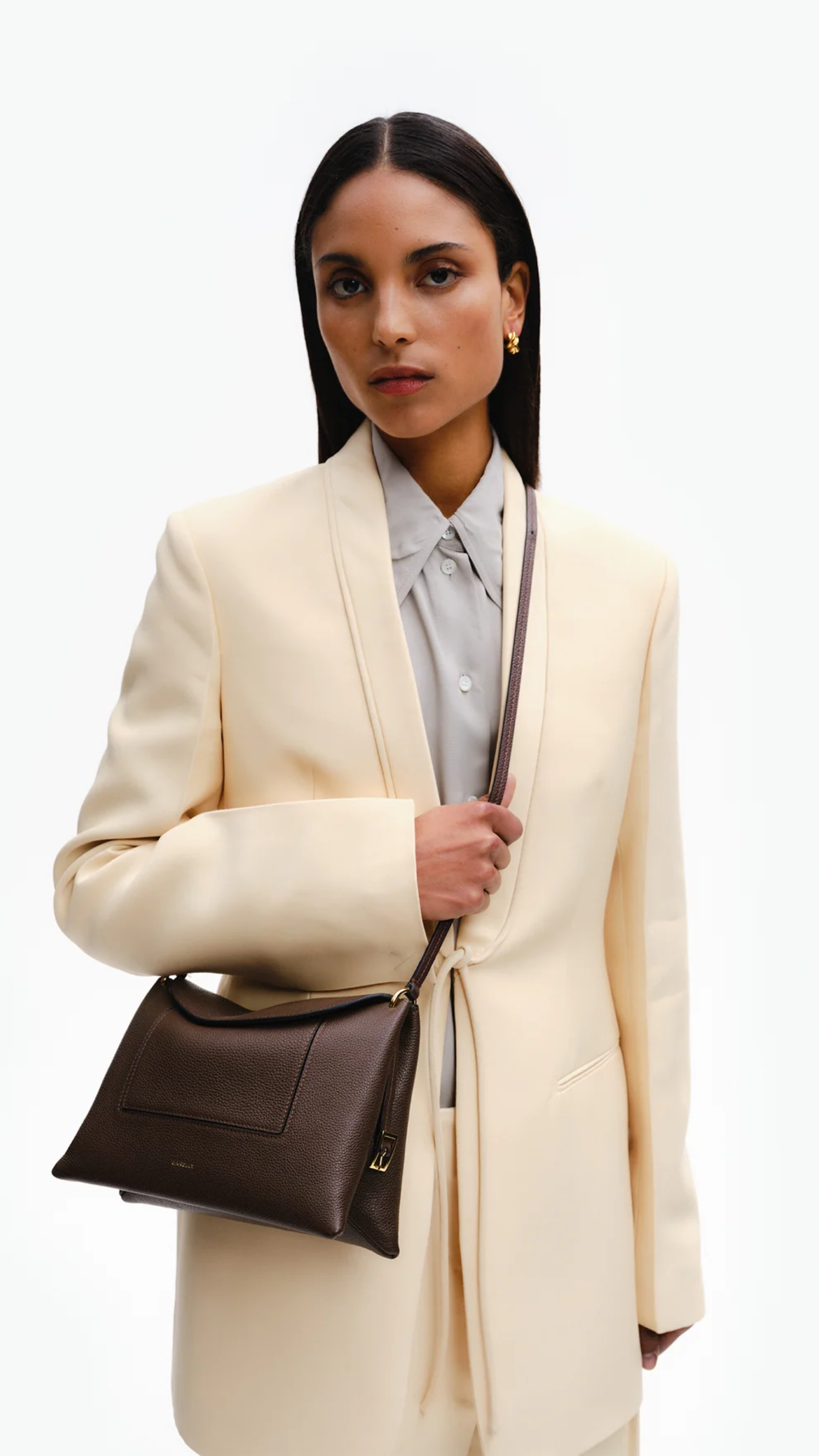 Wandler Penelope Slouch Bag in Coffee Crust