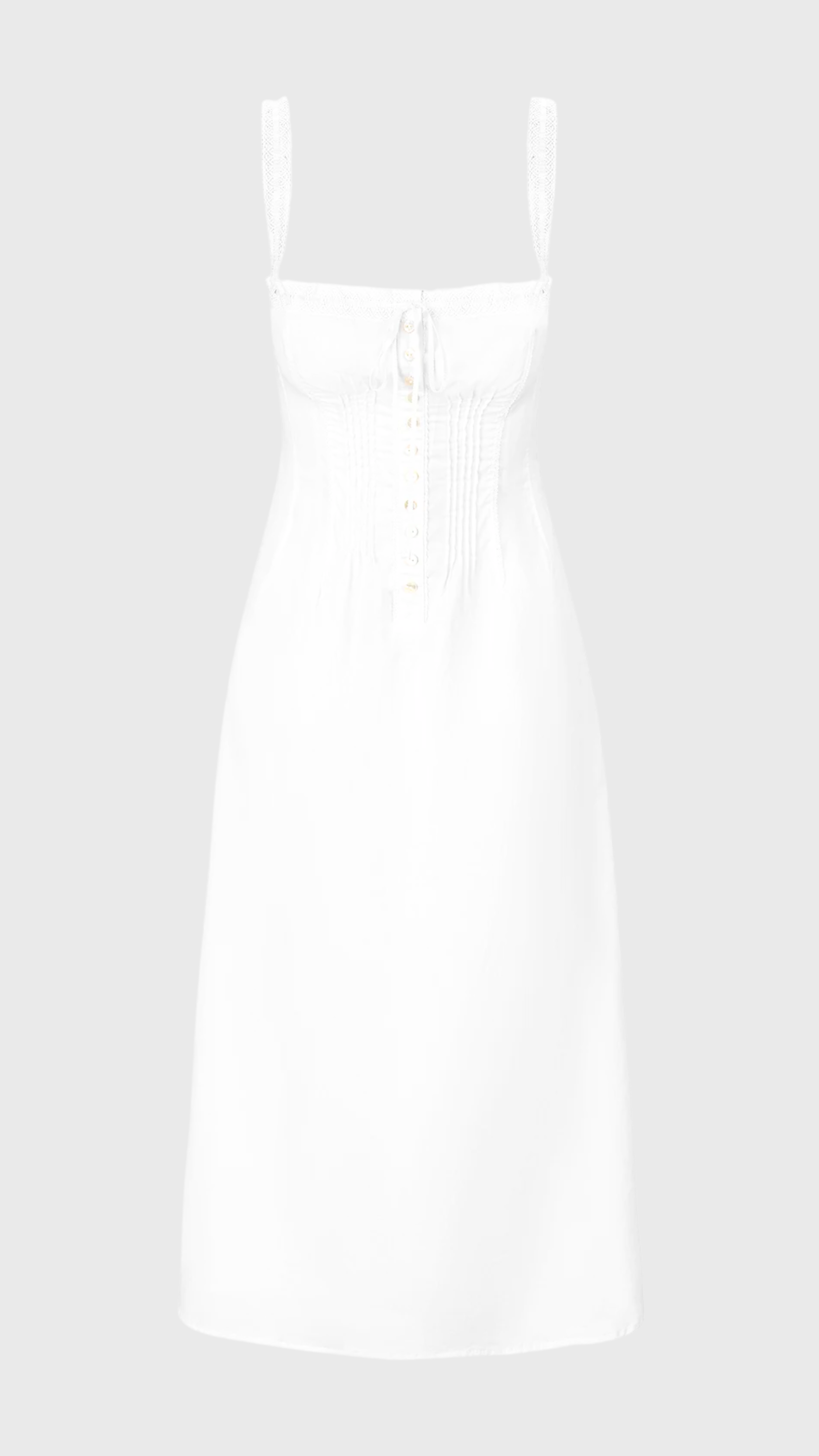 Staud Matilde Dress in White