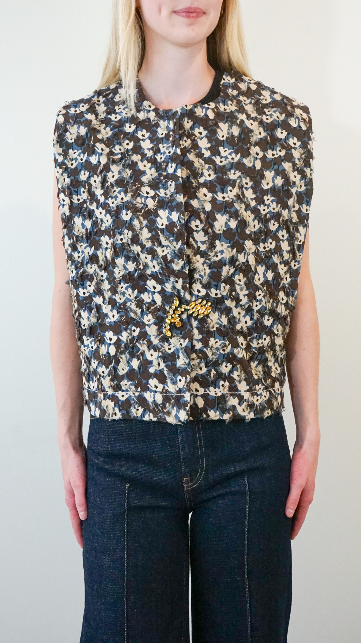 Odeeh Vest in Steel Blue
