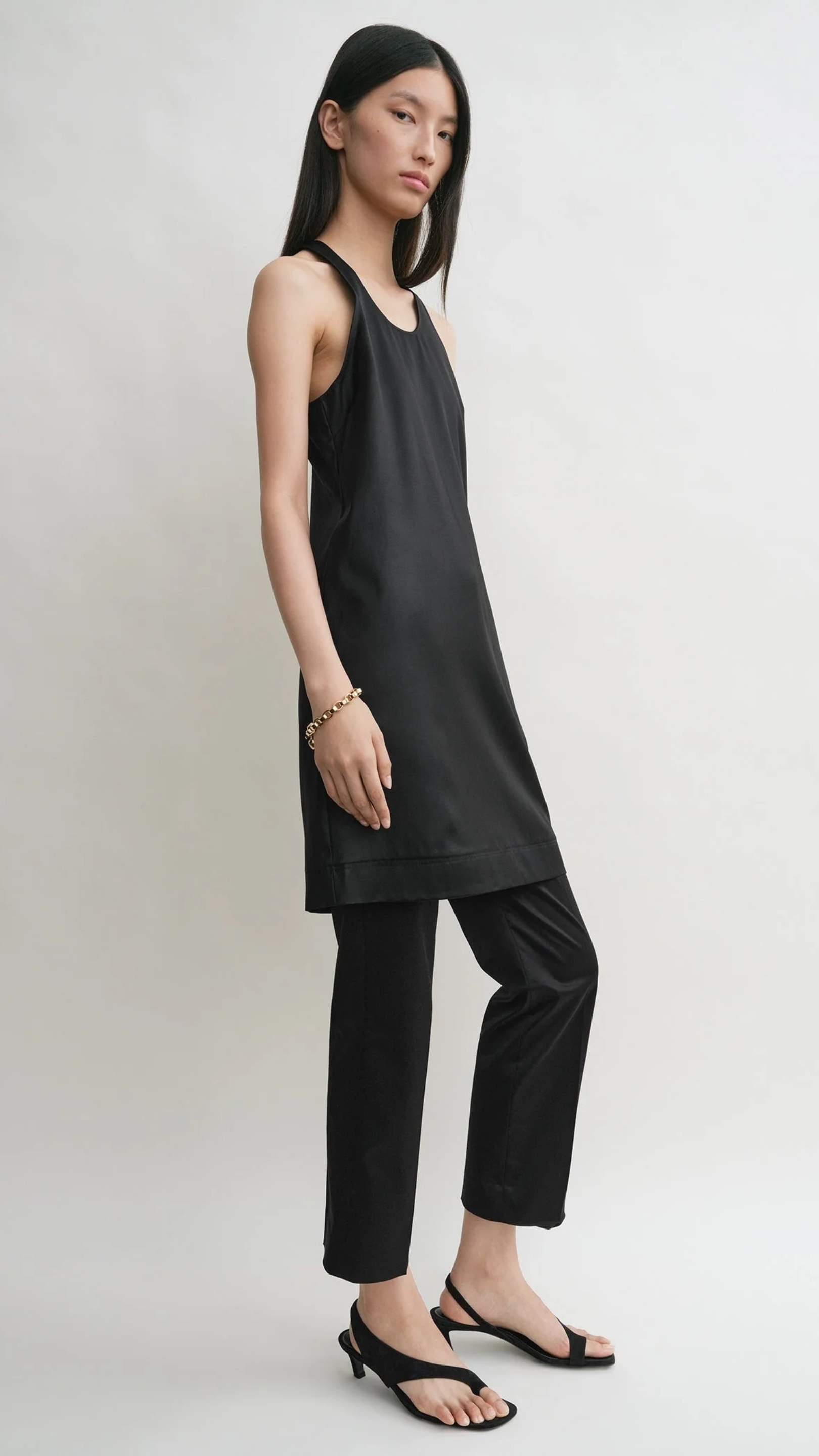 Toteme Scoop-neck Dress in Black