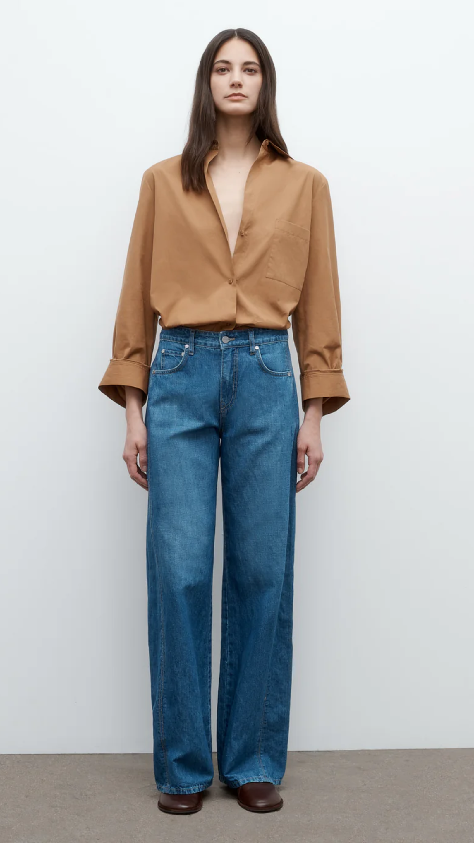 TWP Next Morning Top in Argan Oil