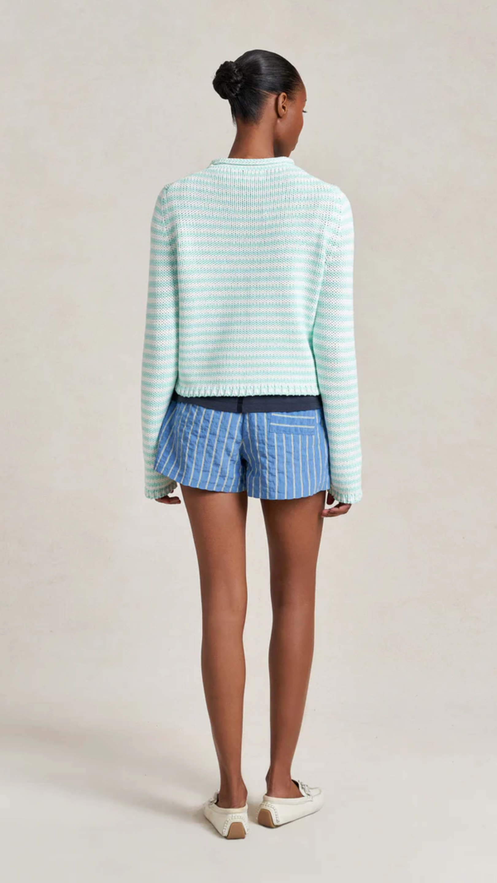 La Ligne Fine Stripe Mini Marina Sweater
