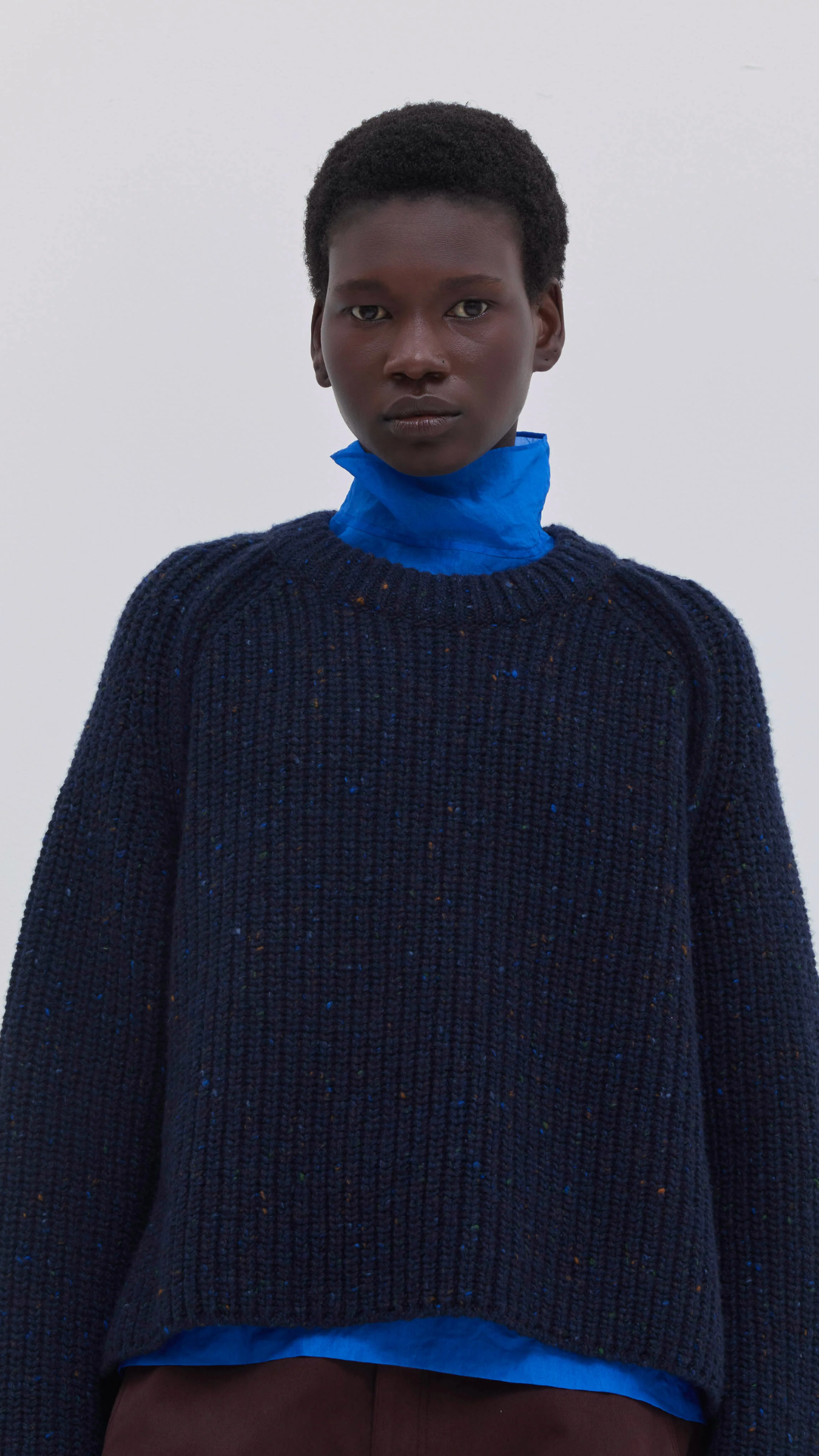 Christian Wijnants Kamien Sweater in Marine