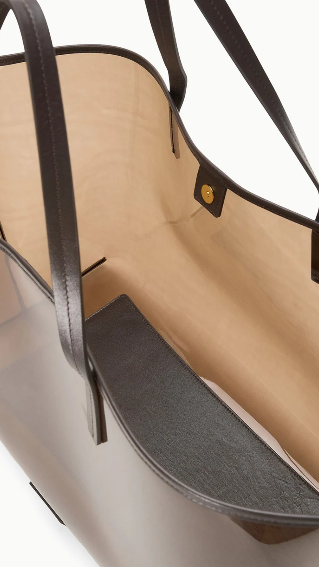 Staud Christos Large Tote in Espresso