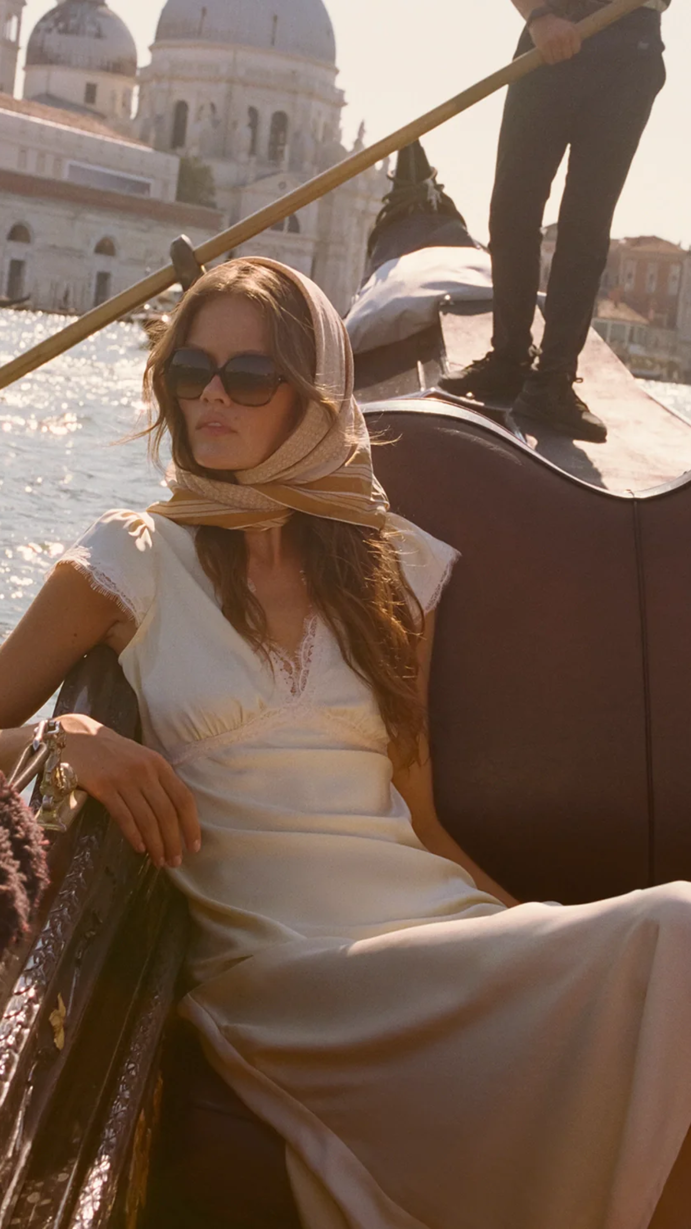 Faithfull Gala Maxi Dress in Lucia Lace