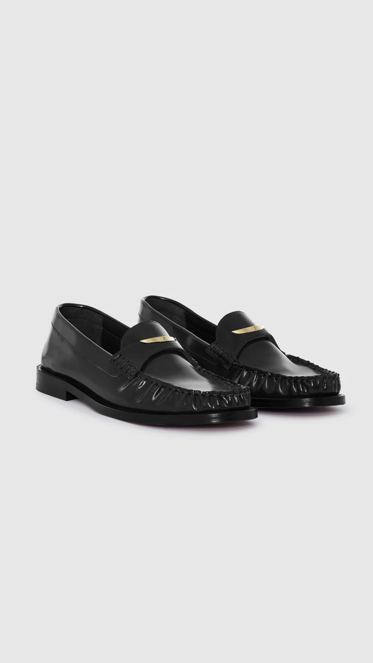 Anine Bing Amoc Loafer in Black