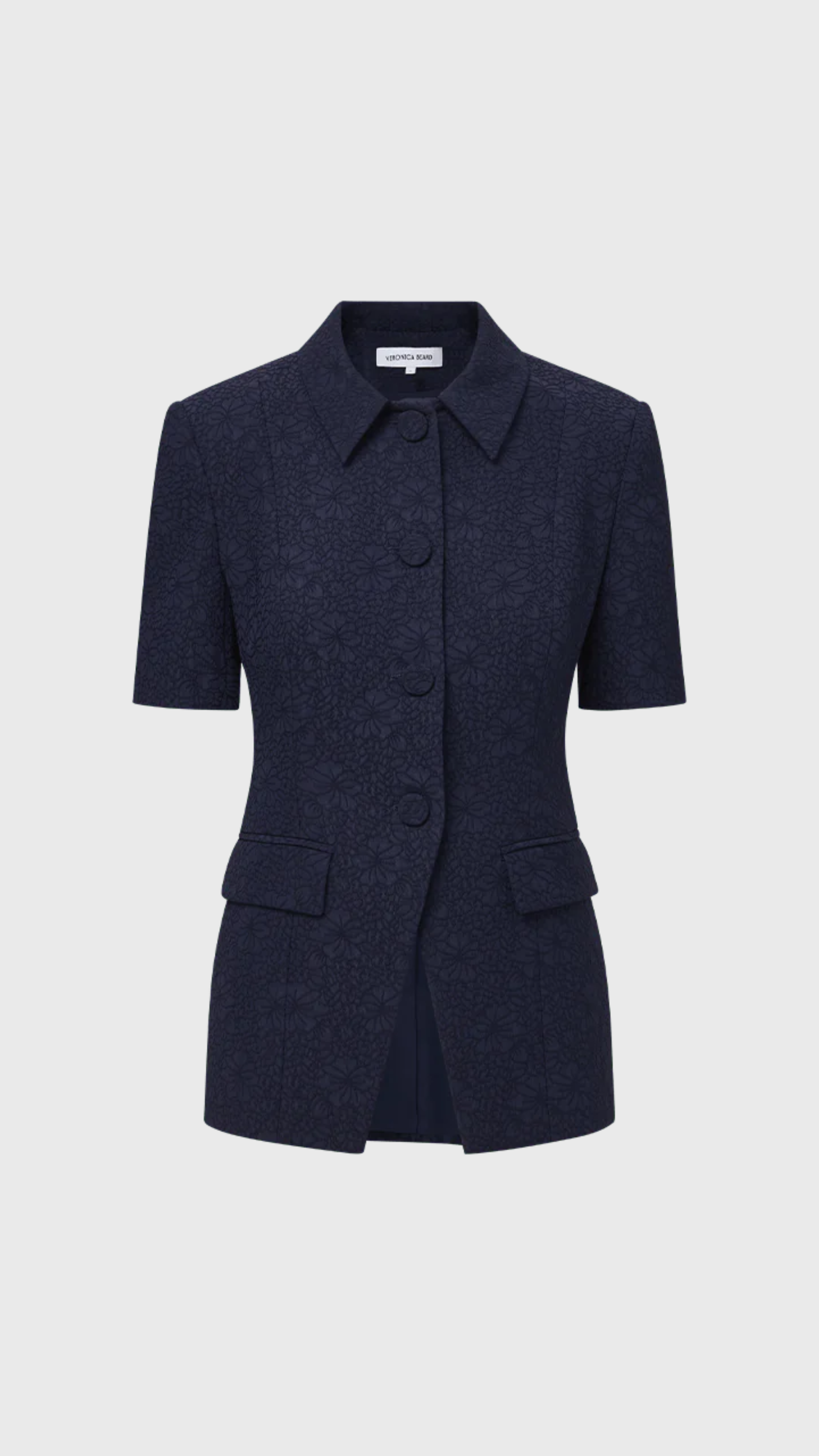 Veronica Beard Bodie Jacket in Navy