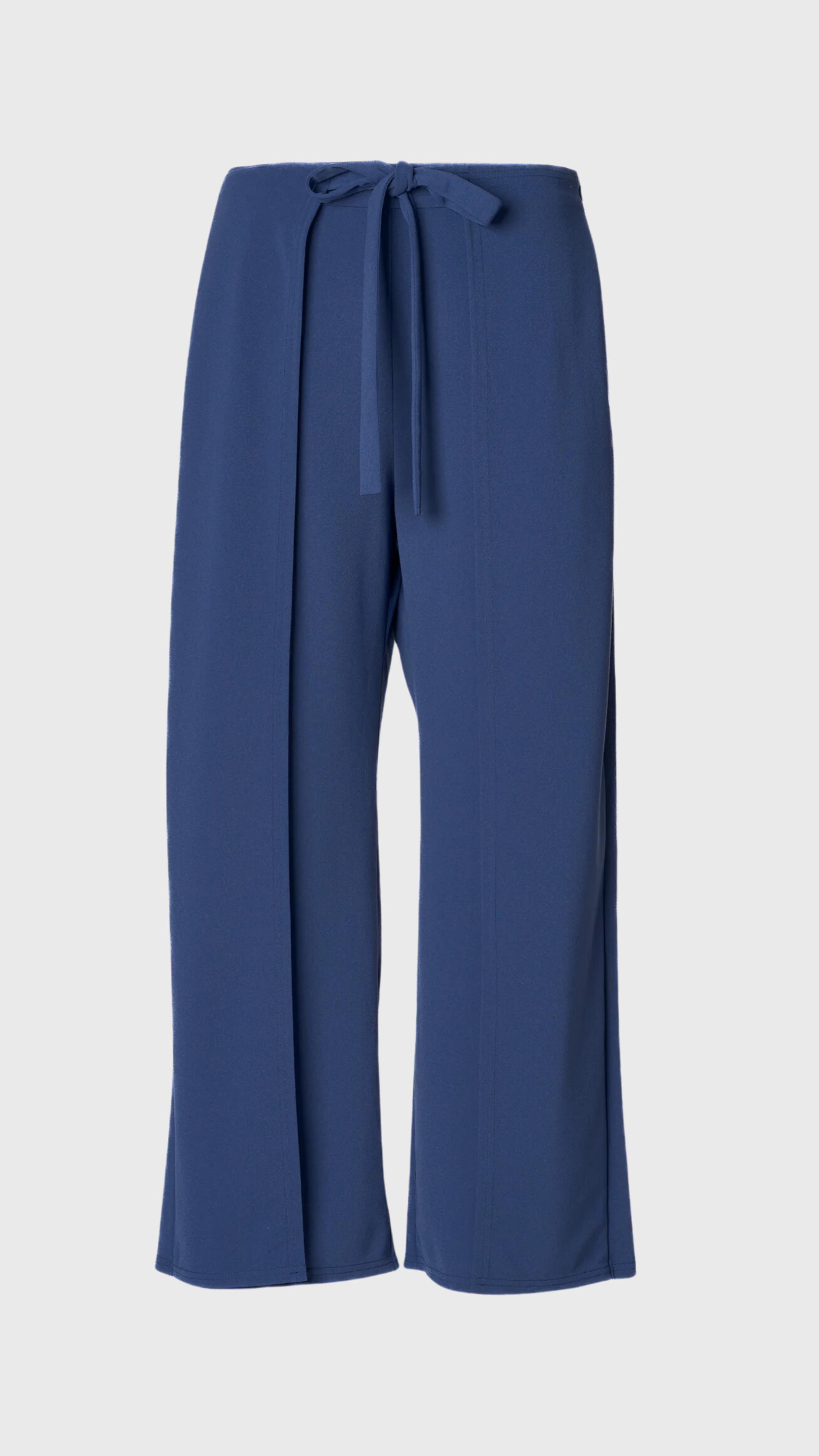 Cog The Big Smoke Luella Wide Leg Wrap Trouser in Indigo