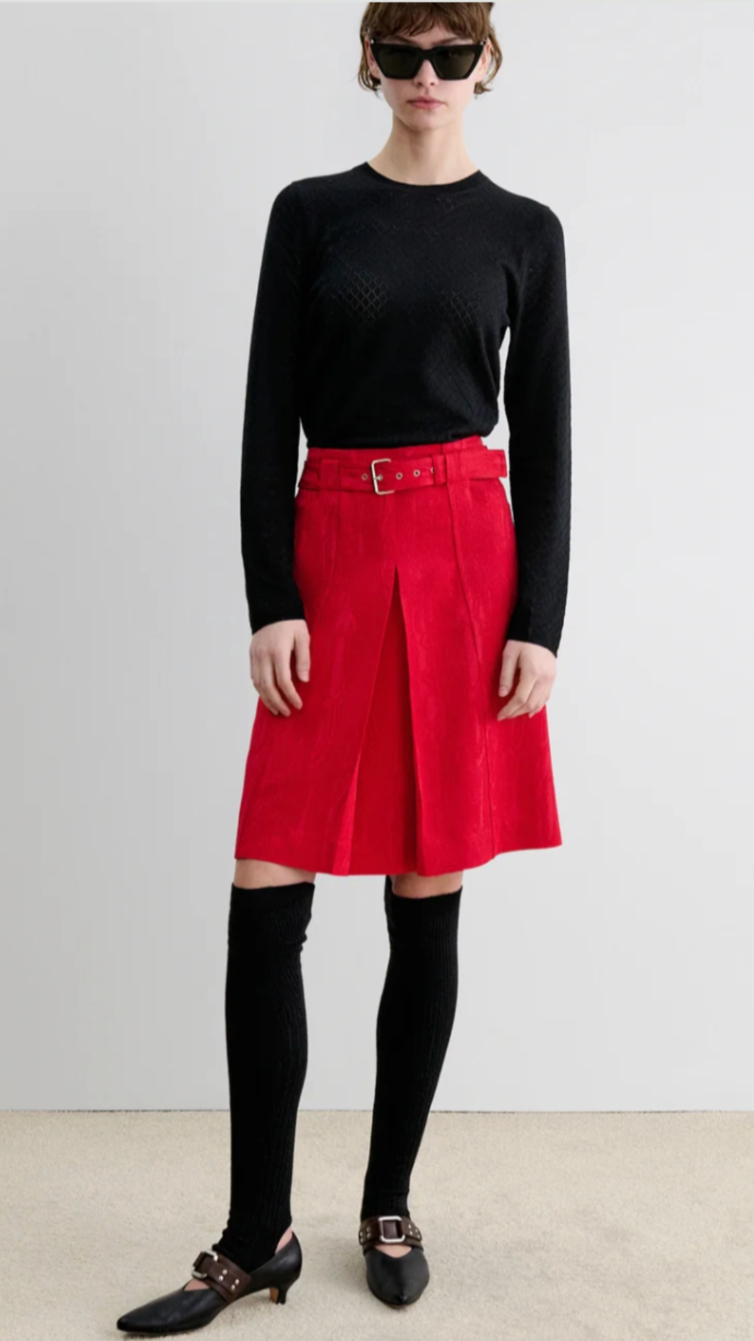 Rachel Comey Clemmie Pirate Heel in Black Mule