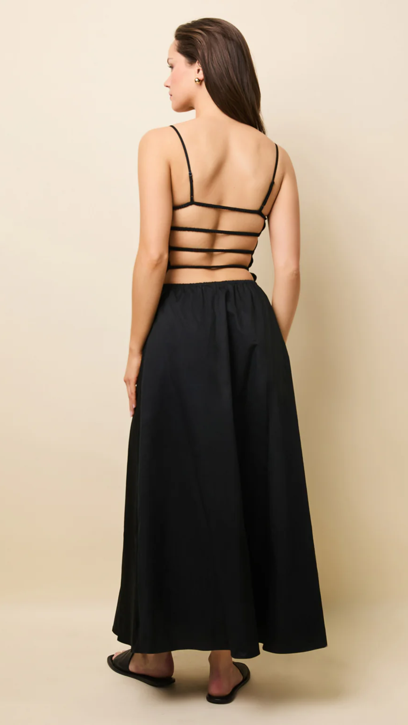Solid & Striped The Delta Dress in Black