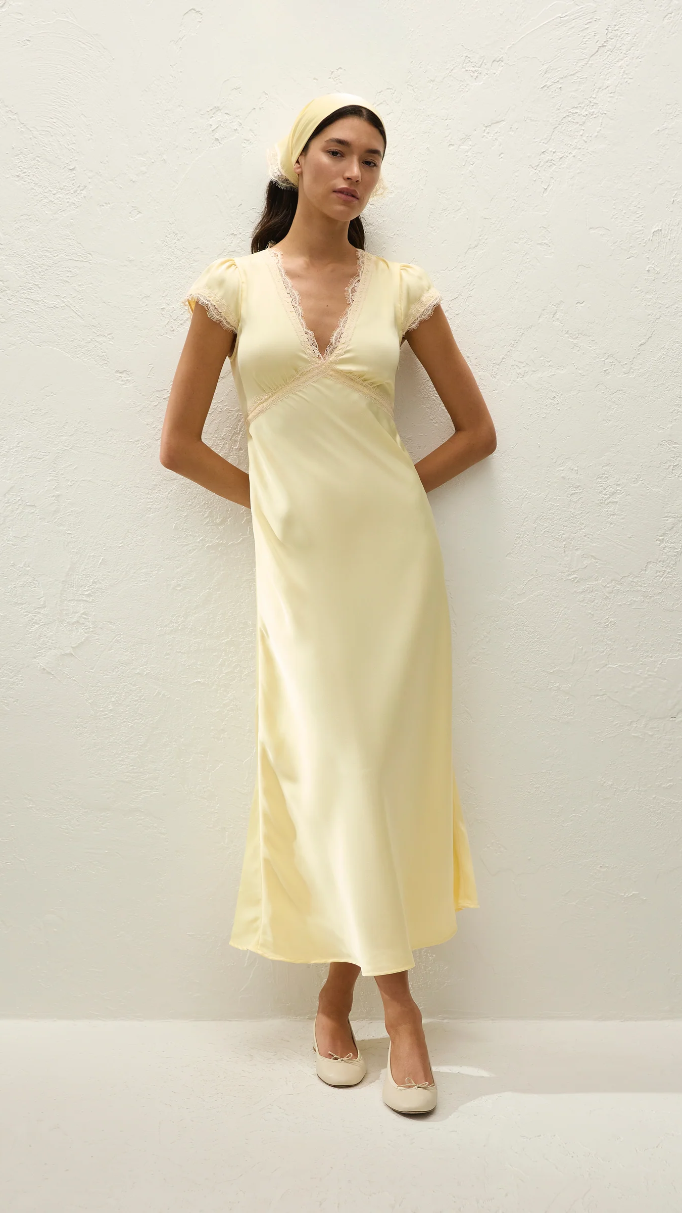 Faithfull Gala Maxi Dress in Lucia Lace