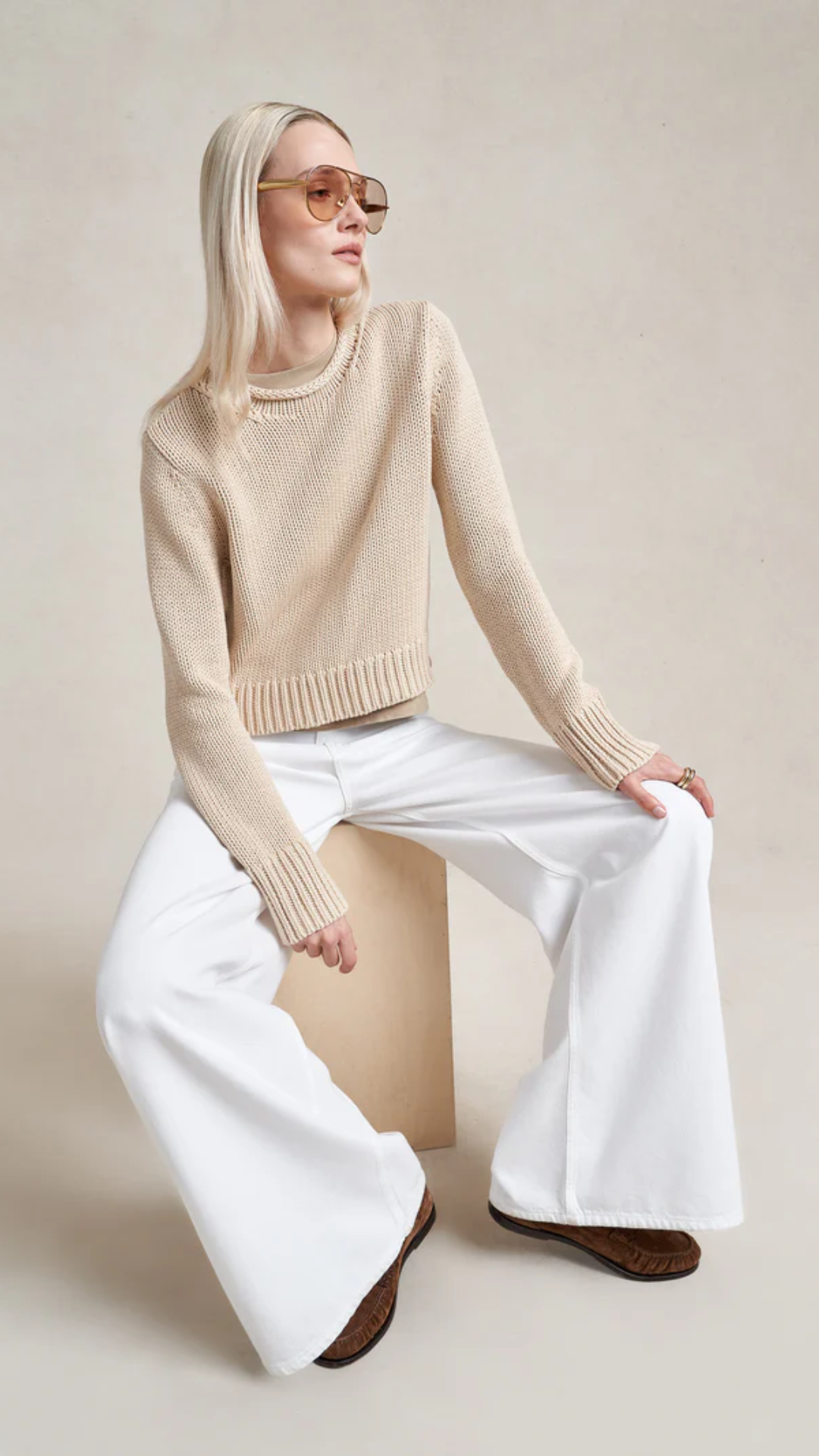 La Ligne Solid Mini Marina Sweater