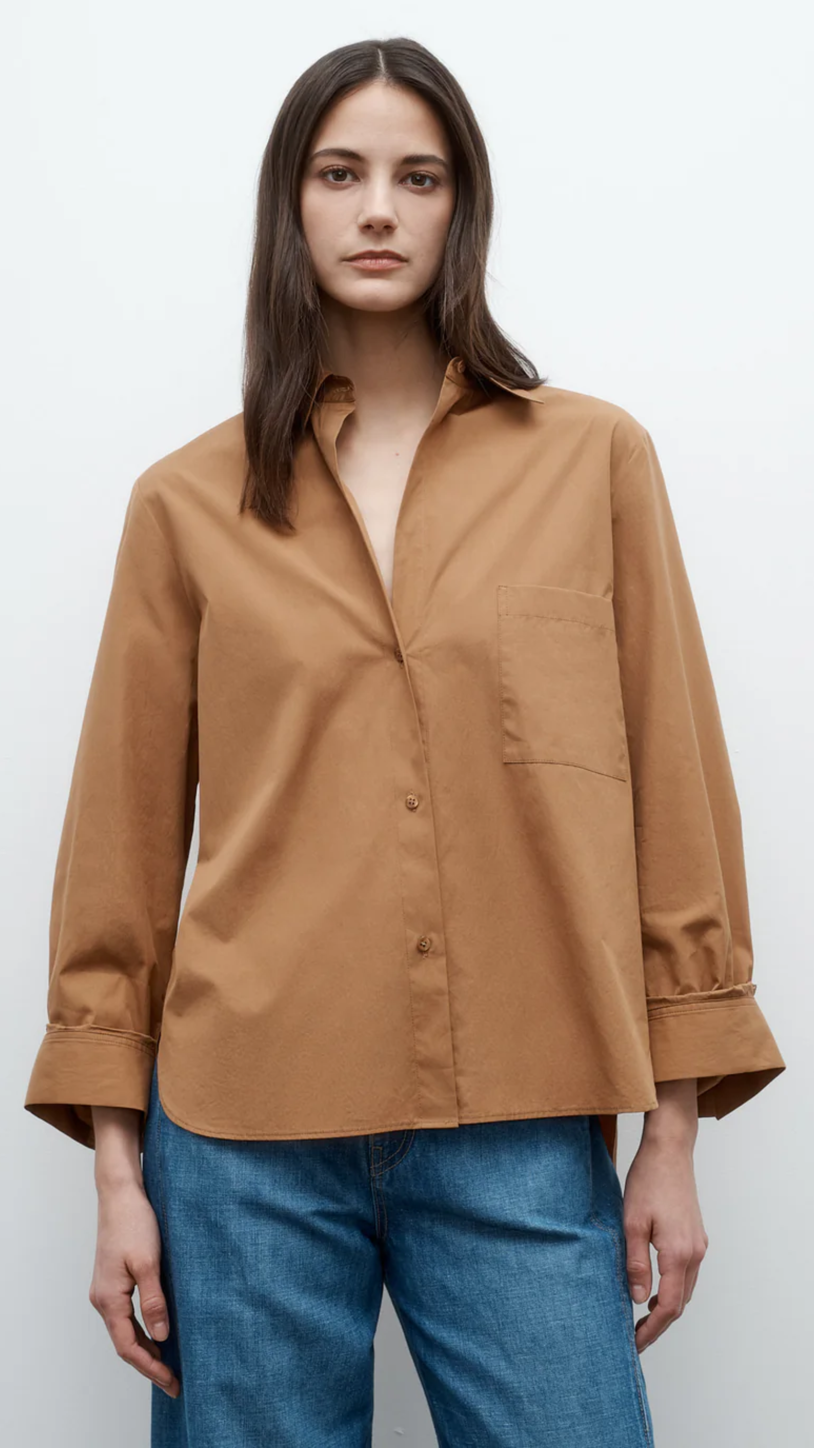 TWP Next Morning Top in Argan Oil