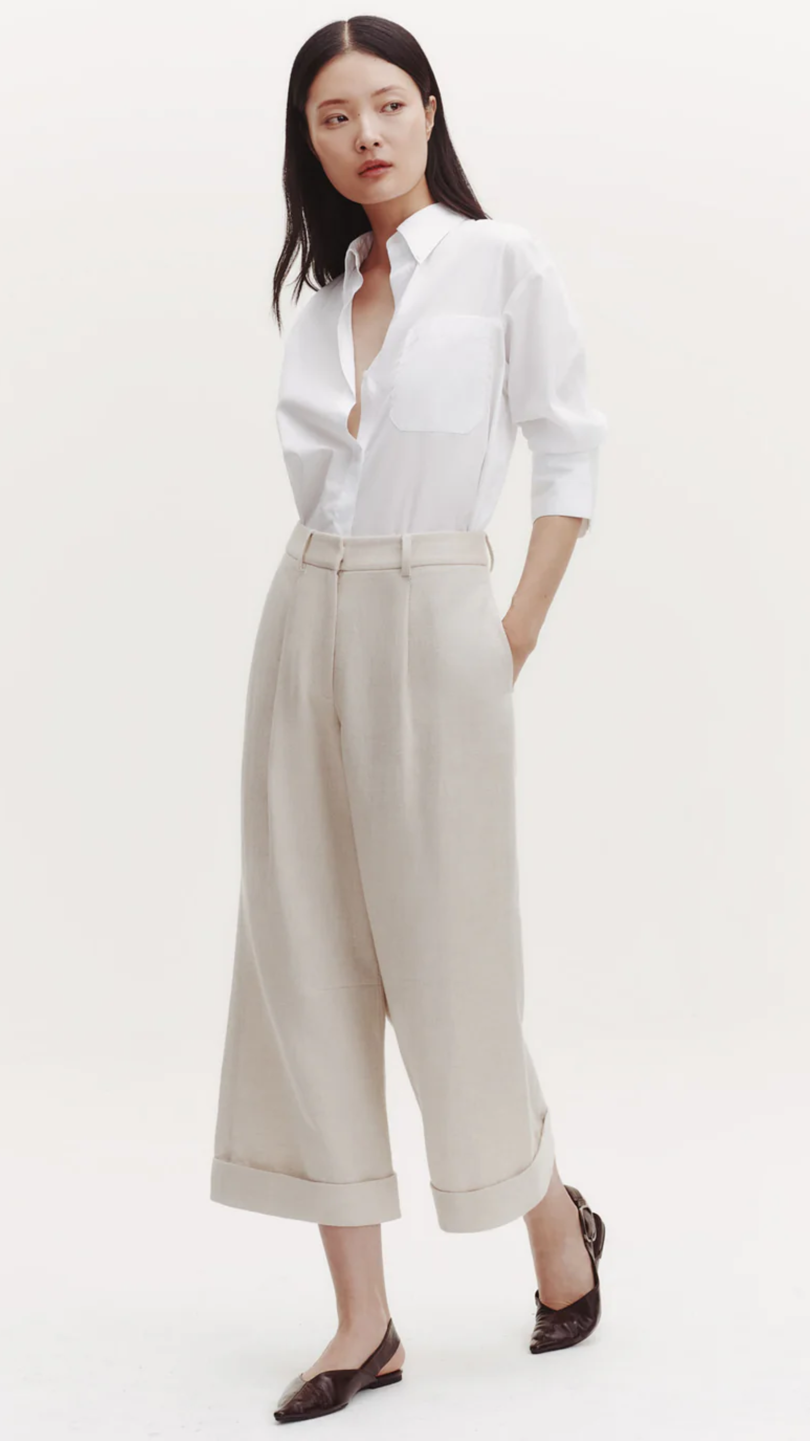 TWP Houston St Pant in Natural