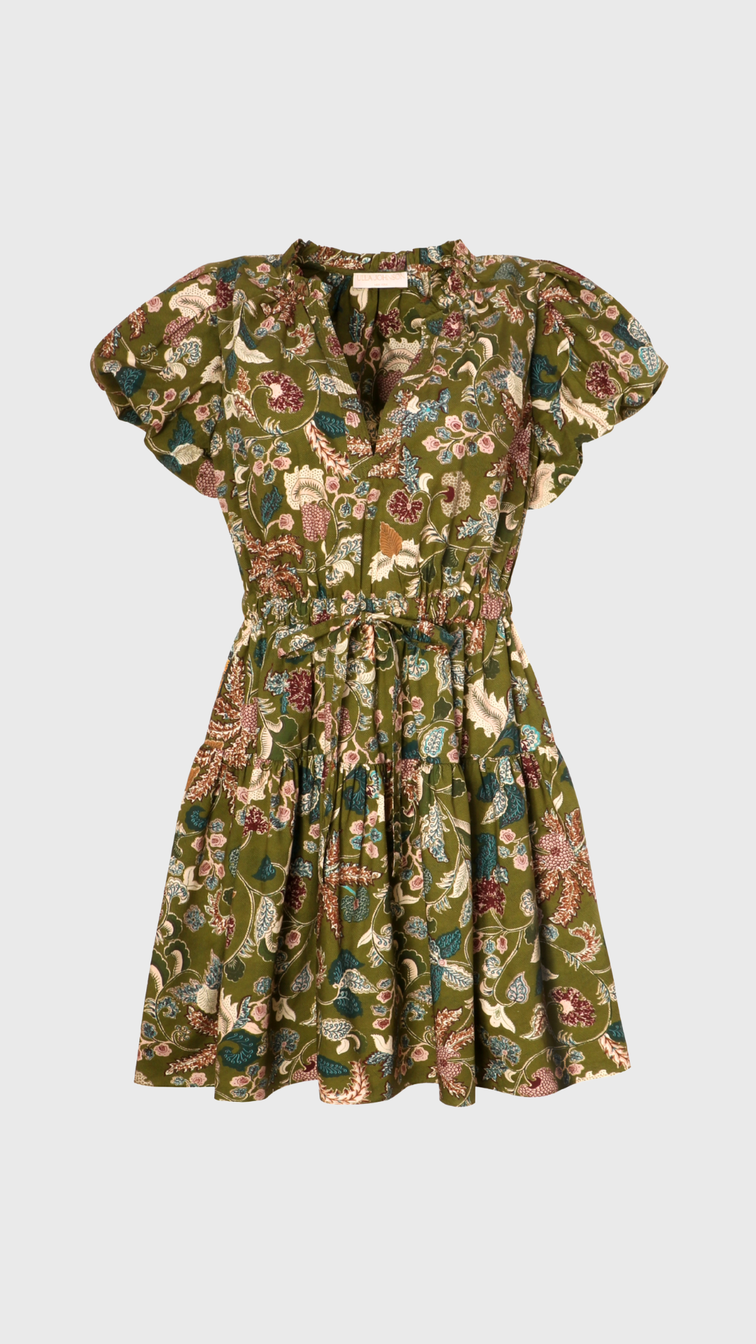 Ulla Johnson Izel Mini Dress in Lichen