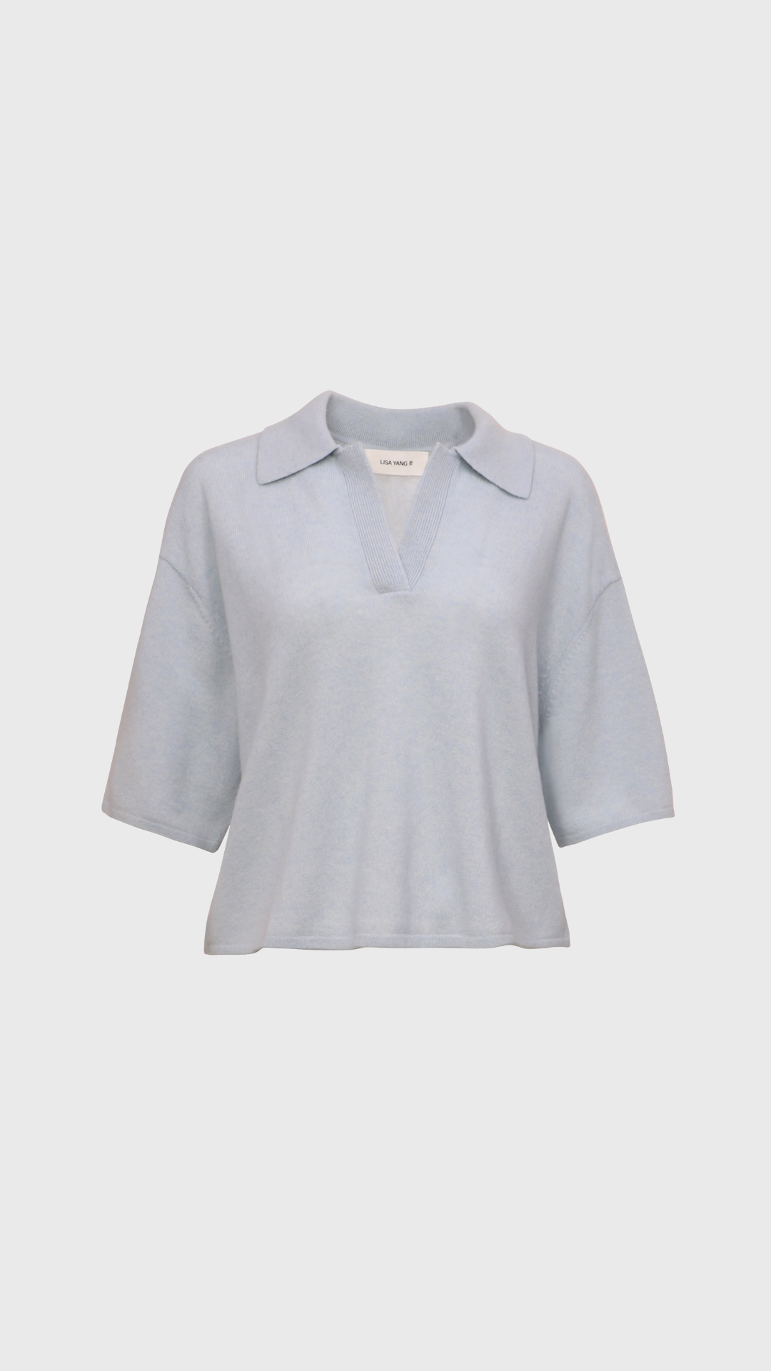 Lisa Yang Neela T-Shirt in Horizon Blue
