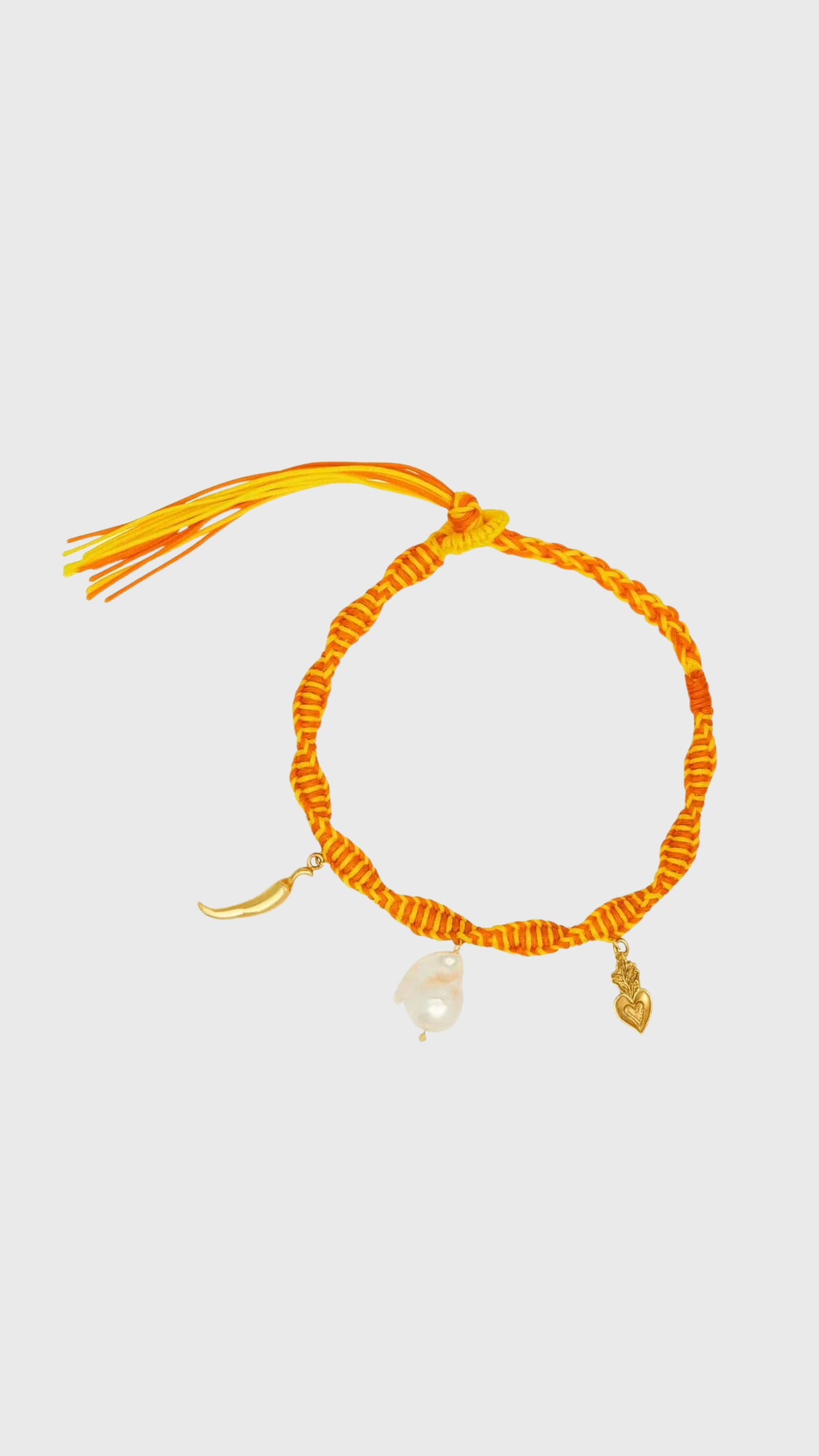 Alemais Encanto Orange Charm Bracelet