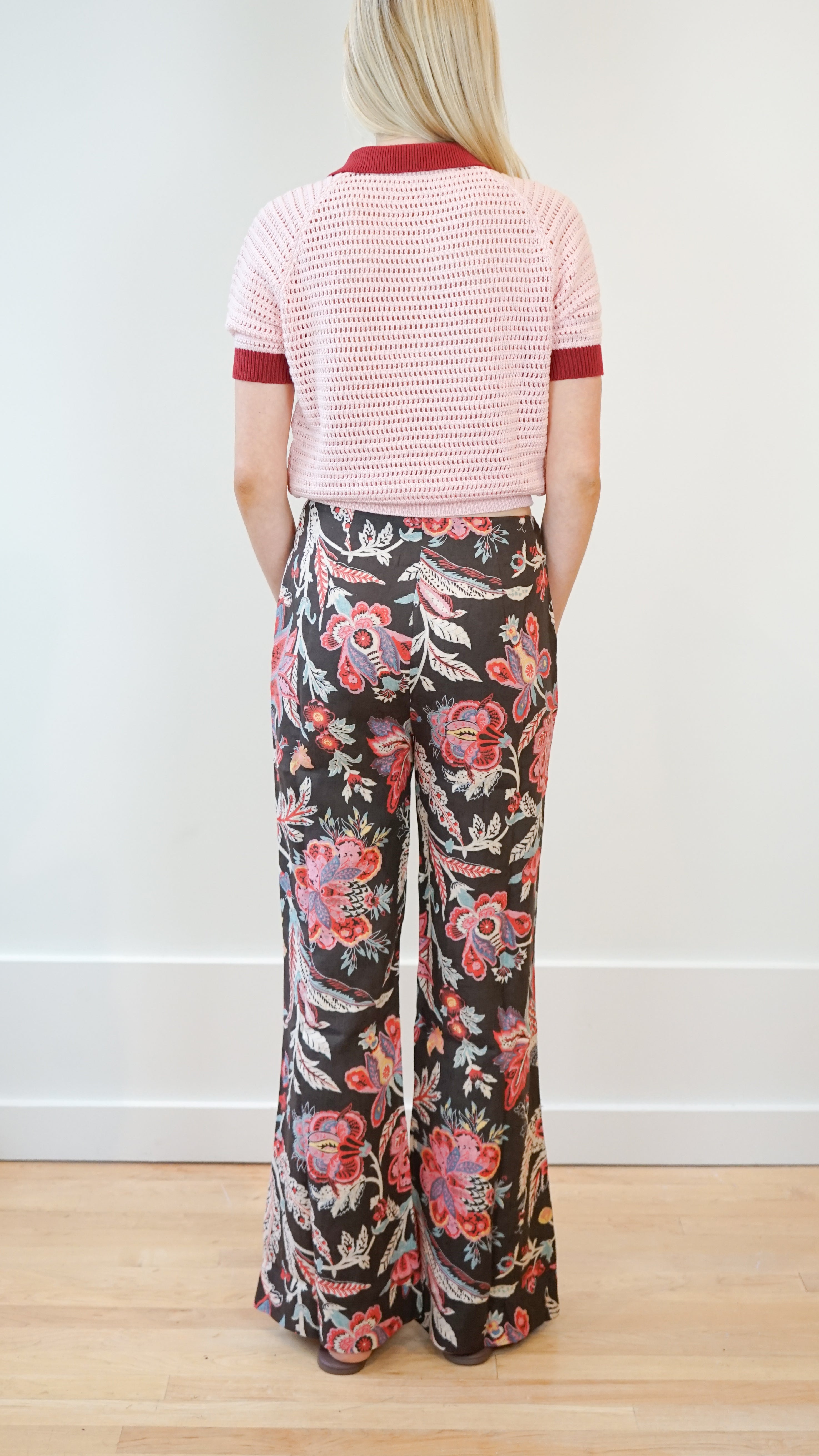 Alix of Bohemia Charlie Floral Pant in Terra