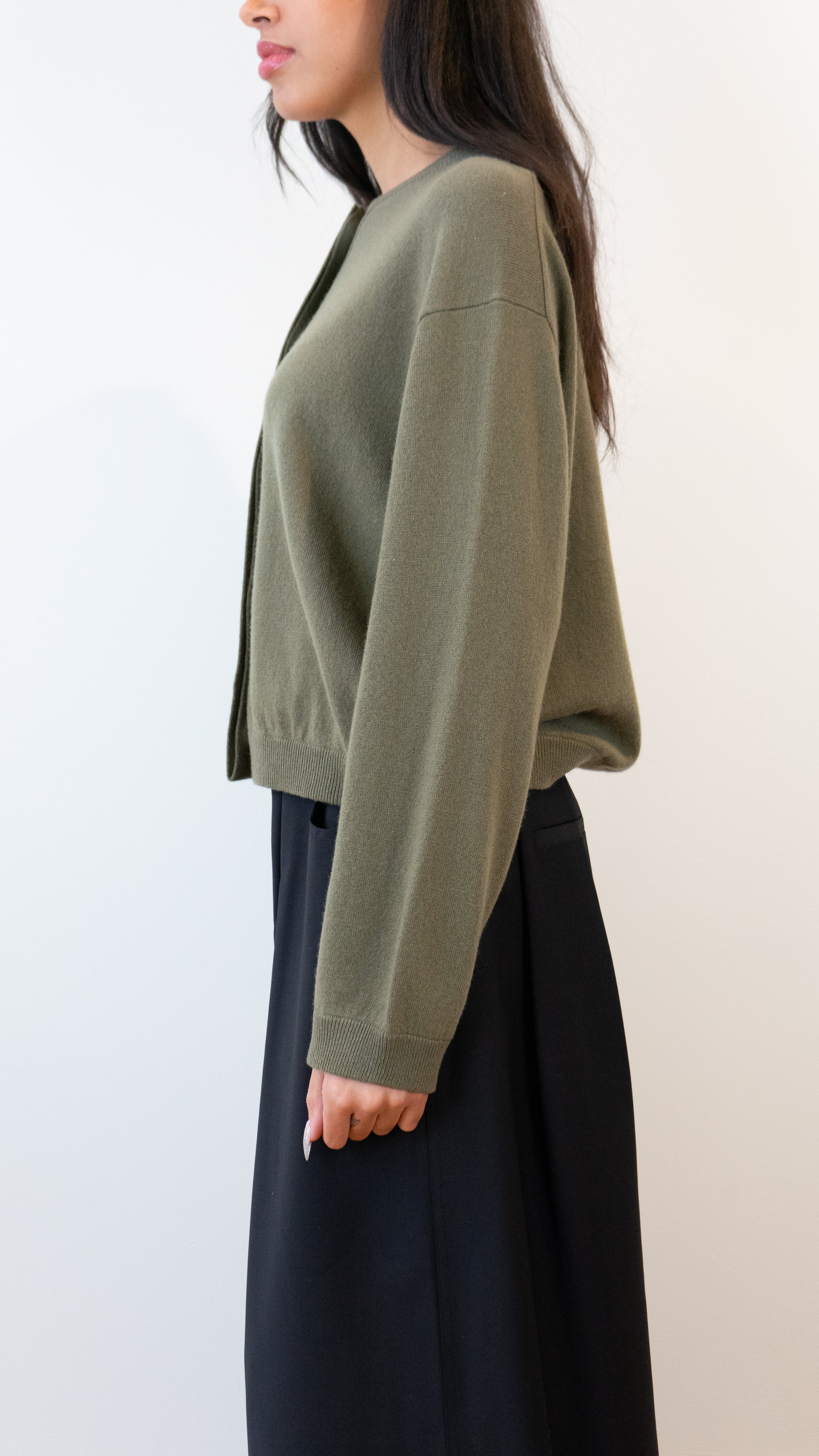 Allude Knit Bomber Jacket