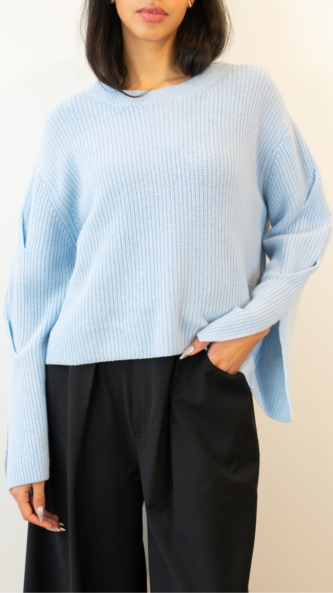 Allude Oversized Cashmere Crew