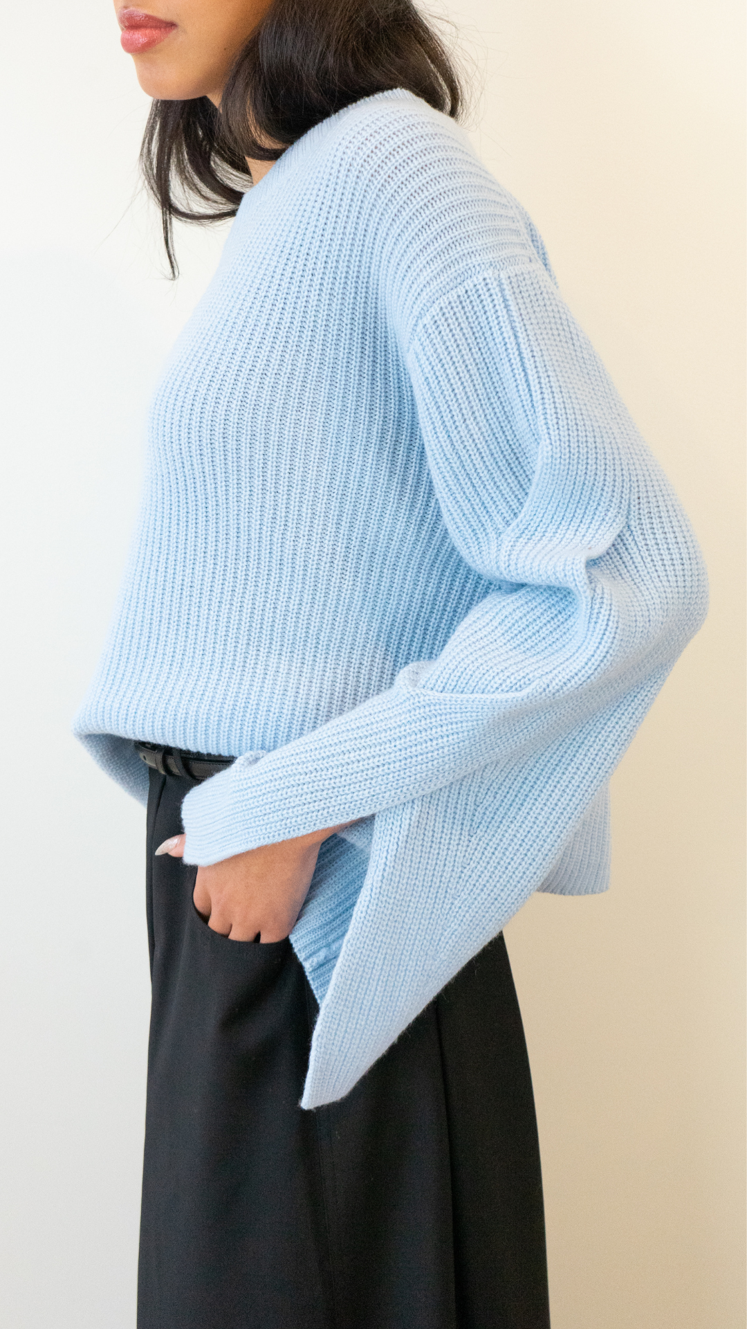 Allude Oversized Cashmere Crew