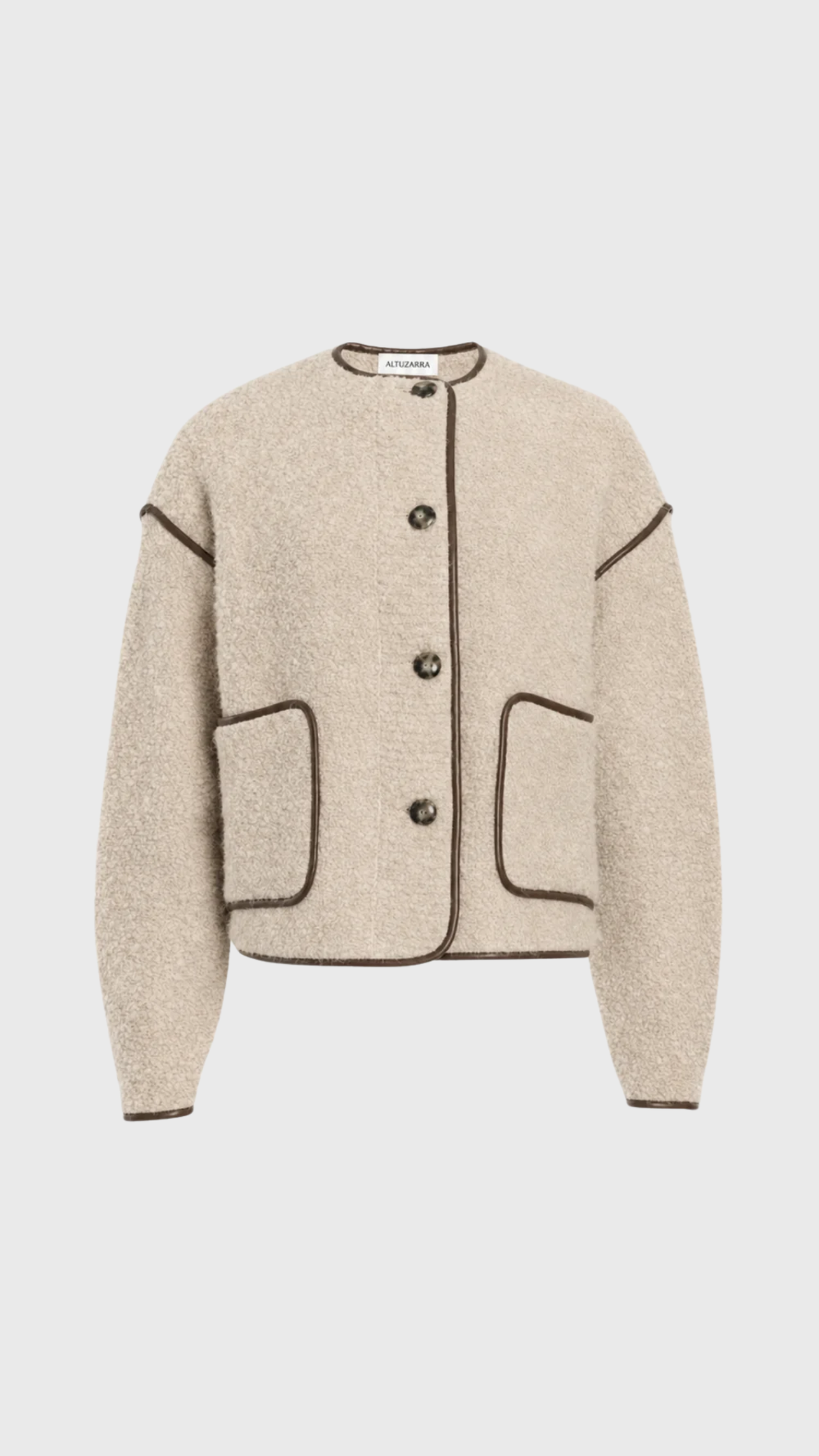 Altuzarra Irving Jacket in Akoya Pearl