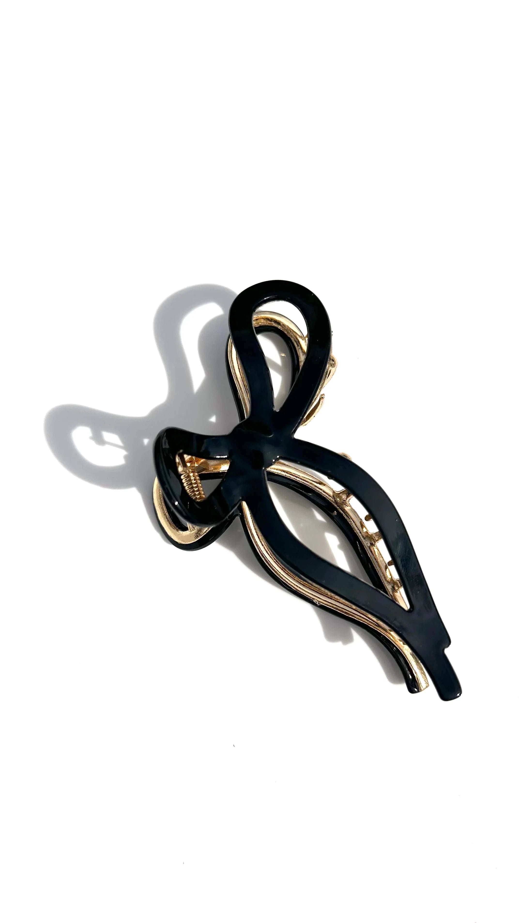Solar Eclipse Ballet Bow Claw Clip