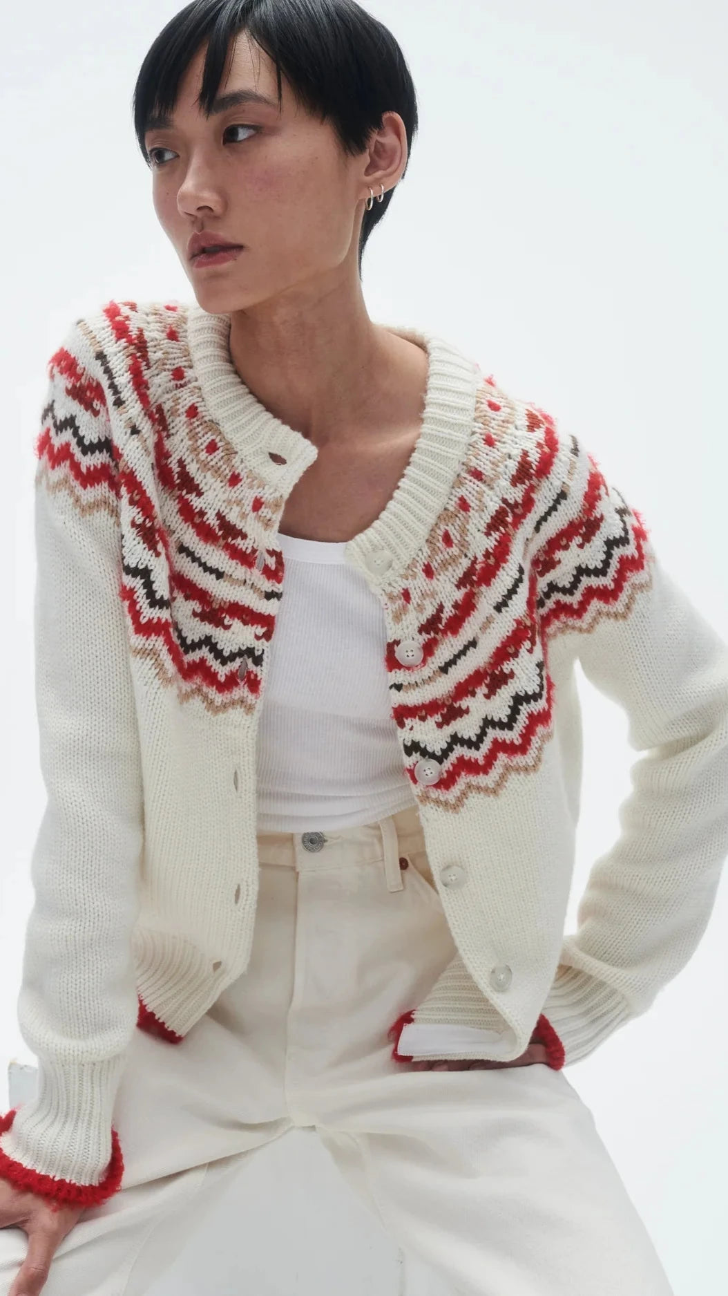 Guest In Residence Cashmere Chalet Cardigan