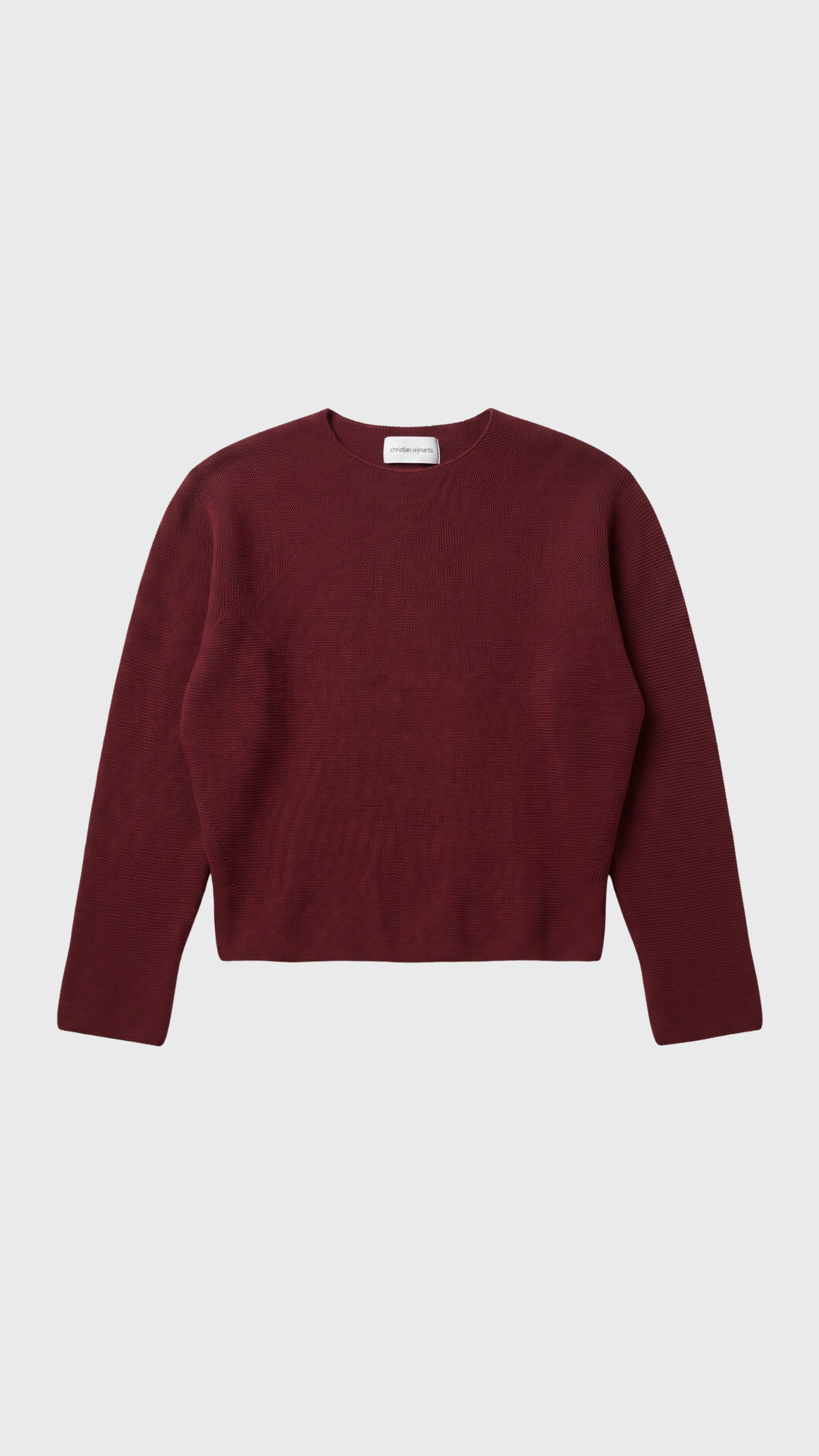 Christian Wijnants Kopanos Sweater in Garnet