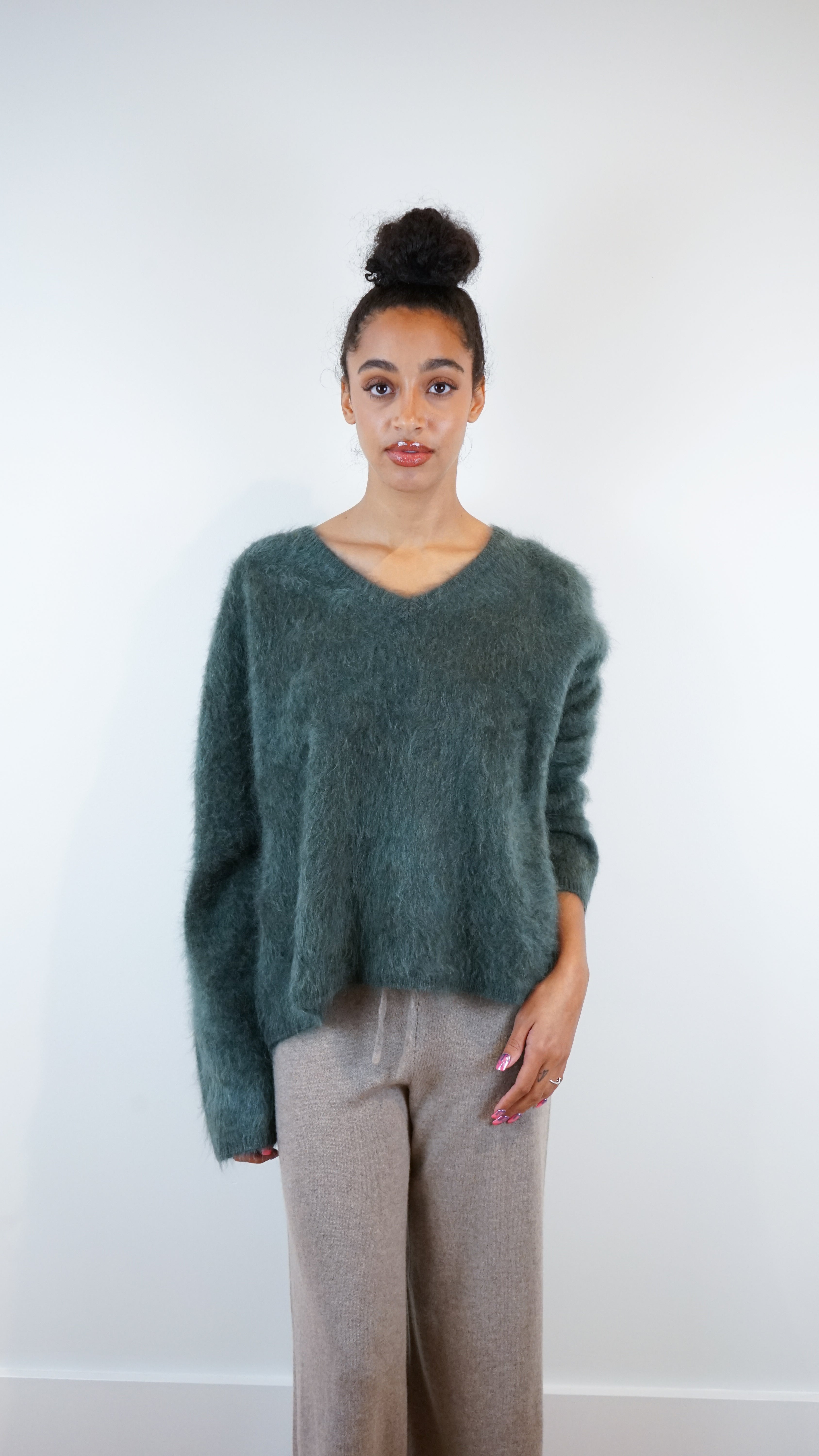 Lisa Yang Margareta Brushed Cashmere