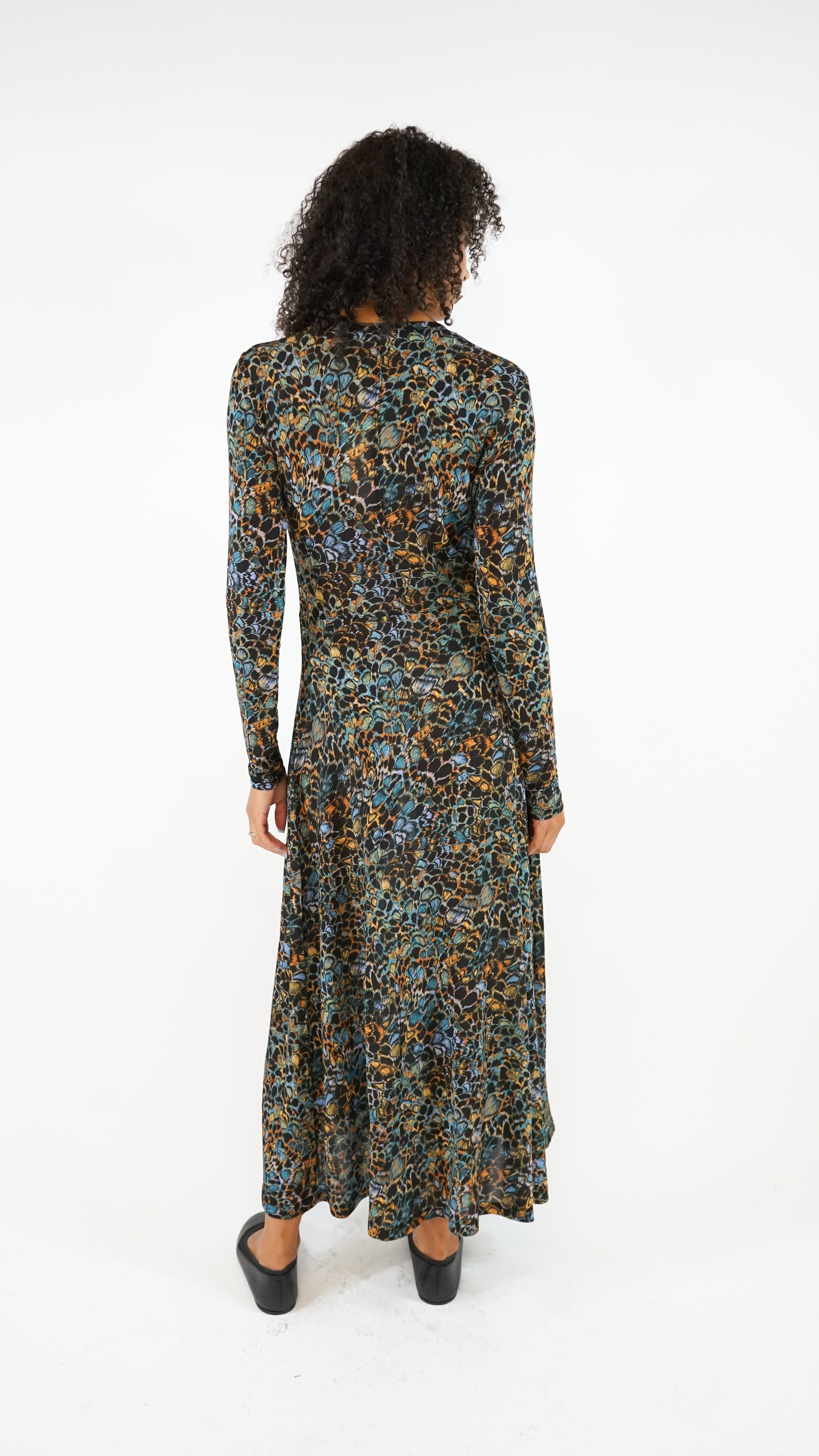 Ulla Johnson Naia Long Sleeve Jersey Dress